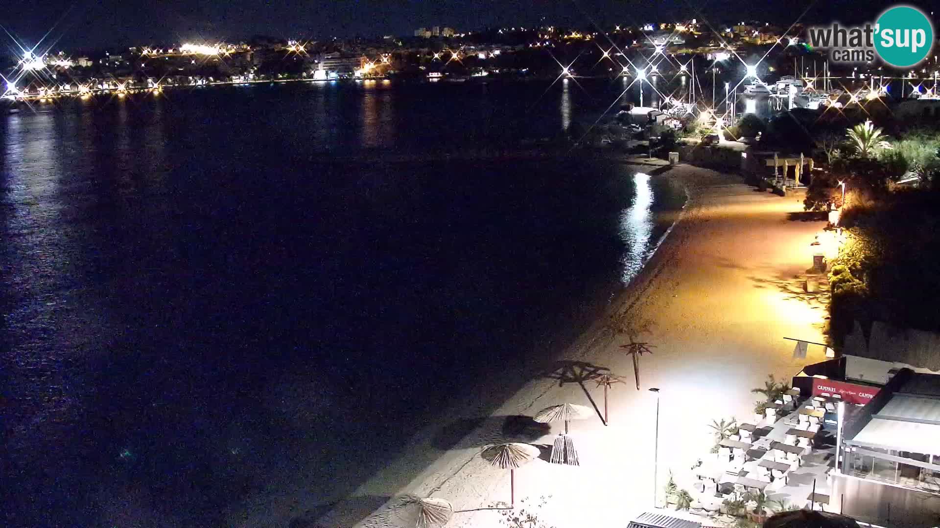 Spletna kamera Plaža Podstrana – Pogled v živo