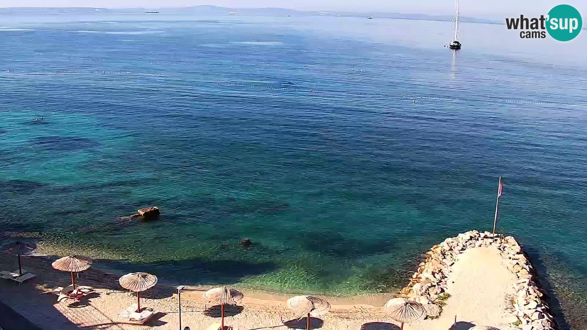 Webcam Spiaggia di Podstrana – Diretta dall’Hotel Split