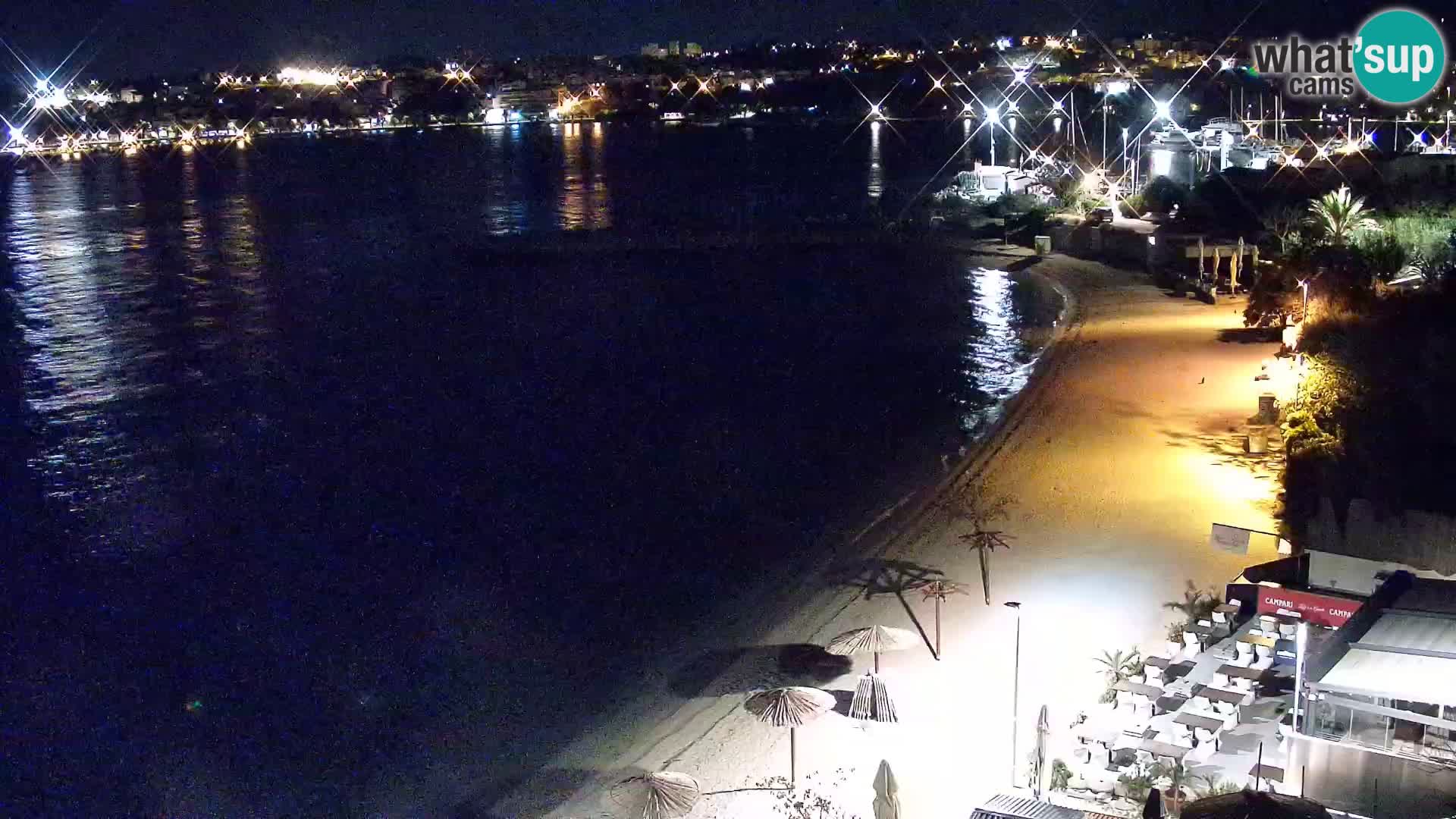 Webcam plage de Podstrana – Vue en direct depuis Hotel Split