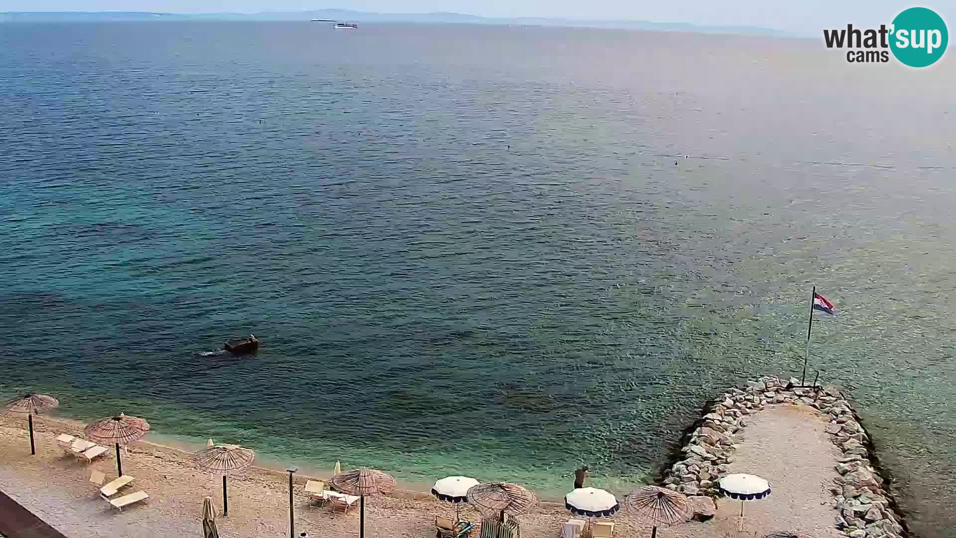 Podstrana Beach Webcam – Live View from Hotel Split