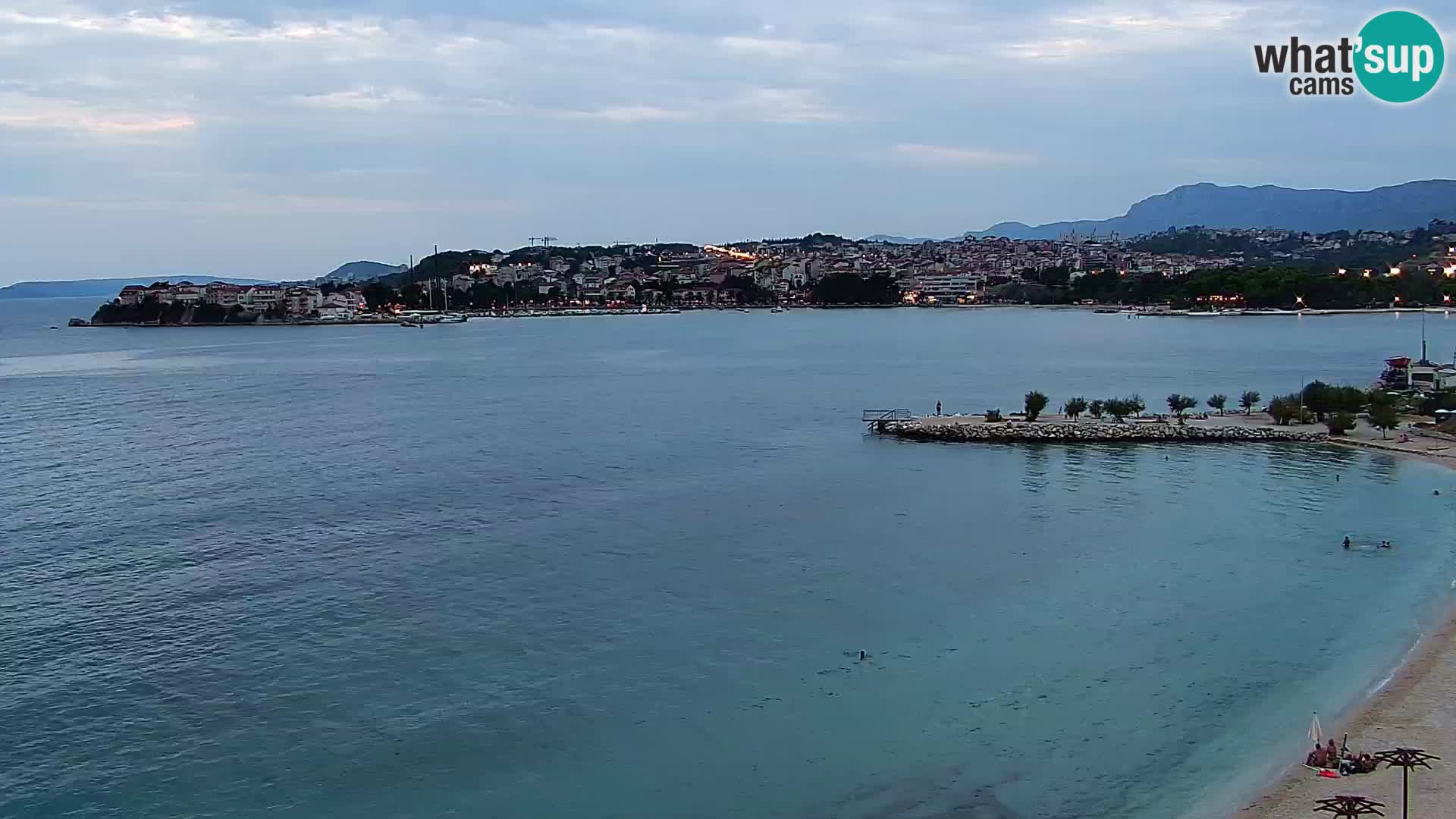 Podstrana Beach Webcam – Live View from Hotel Split
