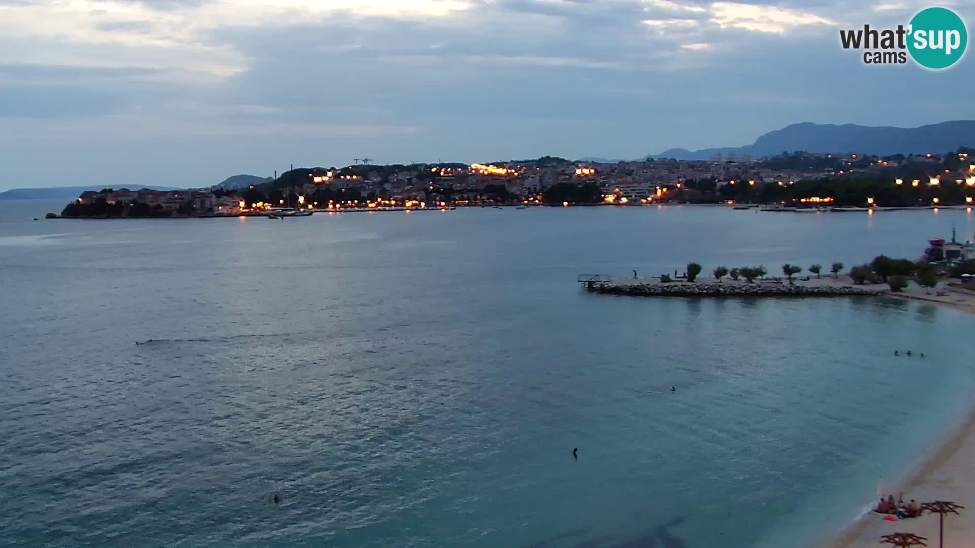 Podstrana Beach Webcam – Live View from Hotel Split