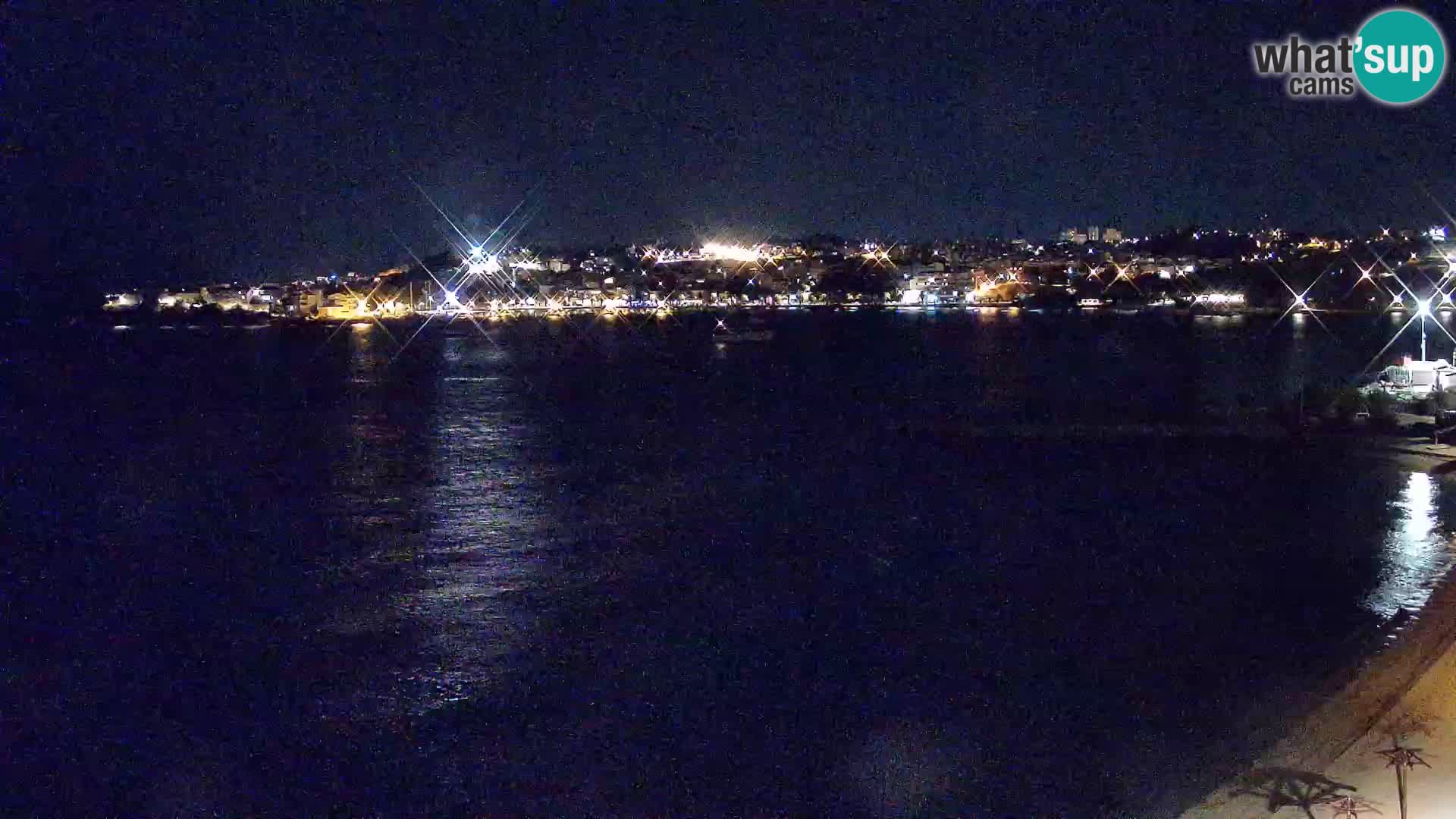Webcam Playa de Podstrana – Vista en directo desde Hotel Split