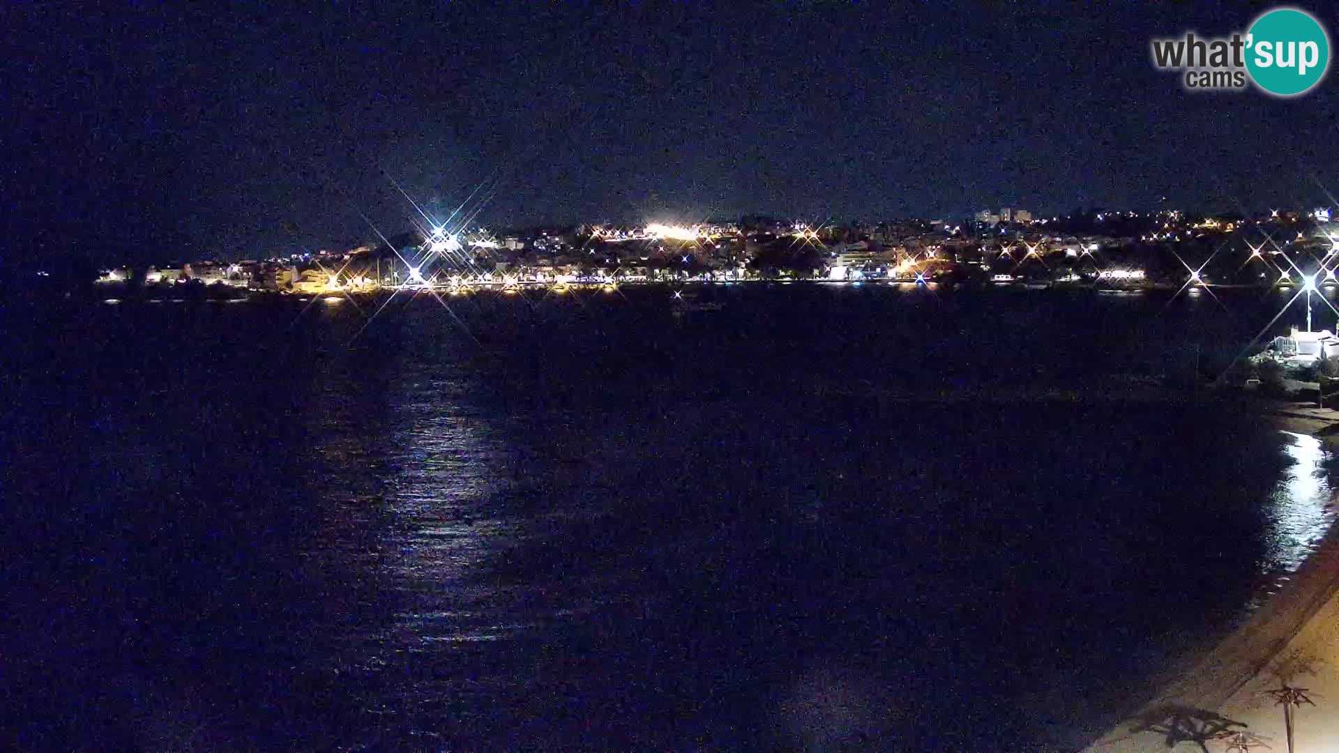 Webcam plage de Podstrana – Vue en direct depuis Hotel Split