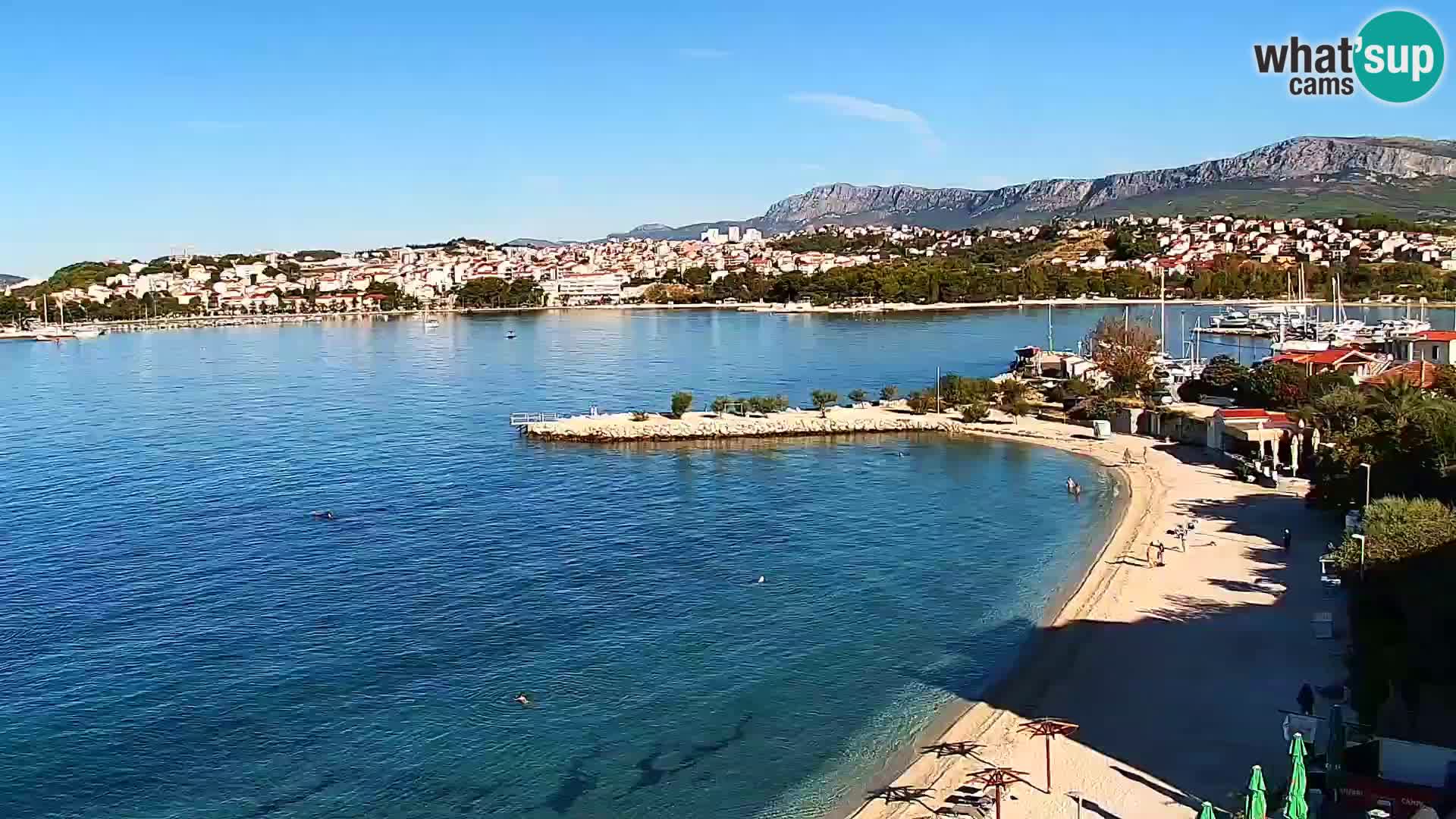Podstrana Beach Webcam – Live View from Hotel Split