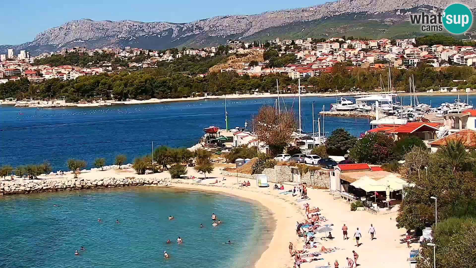 Podstrana Beach Webcam – Live View from Hotel Split