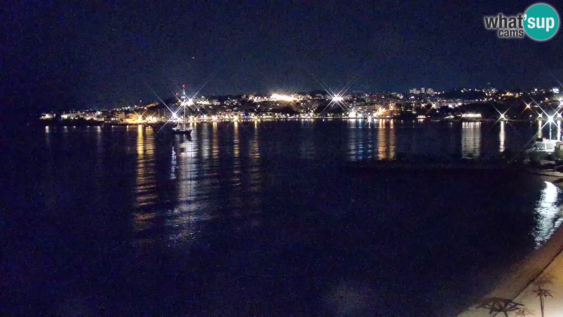Podstrana Strand Webcam – Liveblick vom Hotel Split