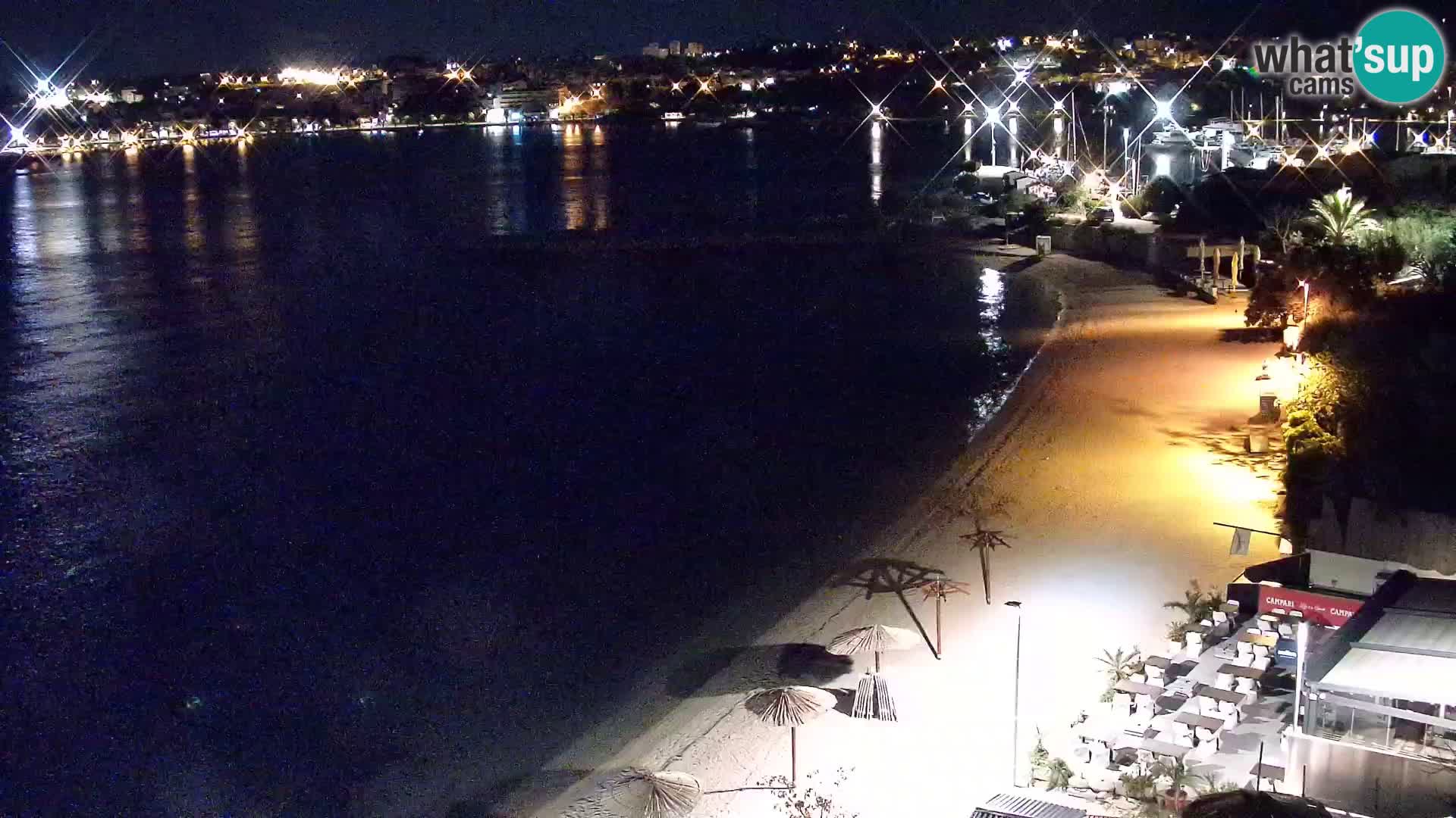 Webcam plage de Podstrana – Vue en direct depuis Hotel Split