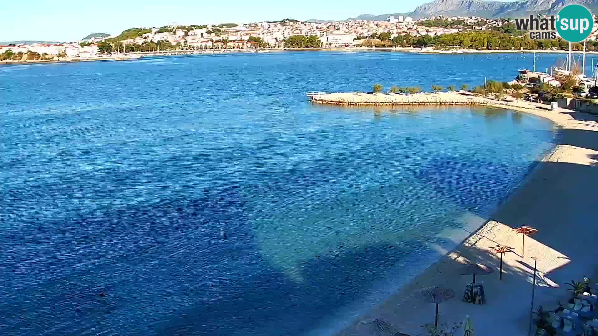 Podstrana Beach Webcam – Live View from Hotel Split