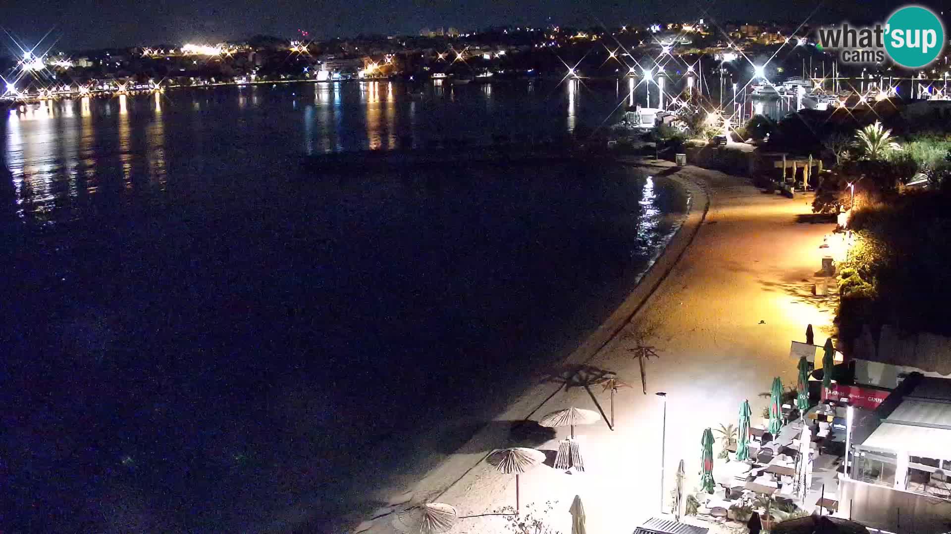 Spletna kamera Plaža Podstrana – Pogled v živo
