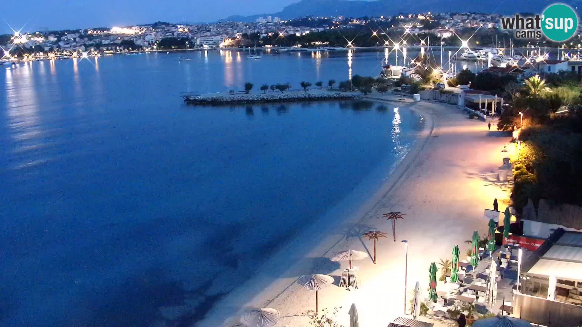 Spletna kamera Plaža Podstrana – Pogled v živo