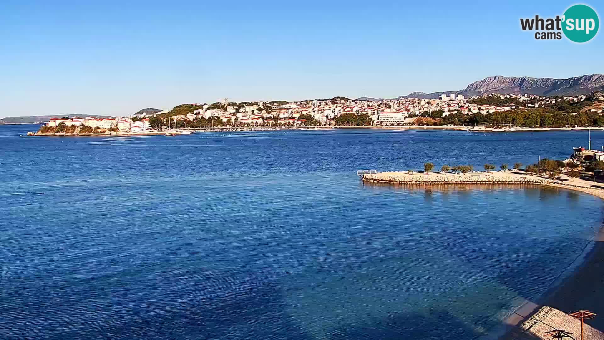 Podstrana Beach Webcam – Live View from Hotel Split