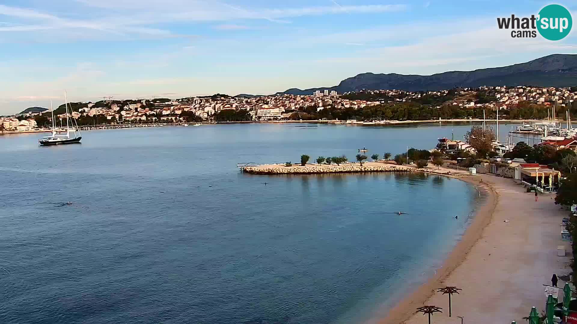 Podstrana Strand Webcam – Liveblick vom Hotel Split