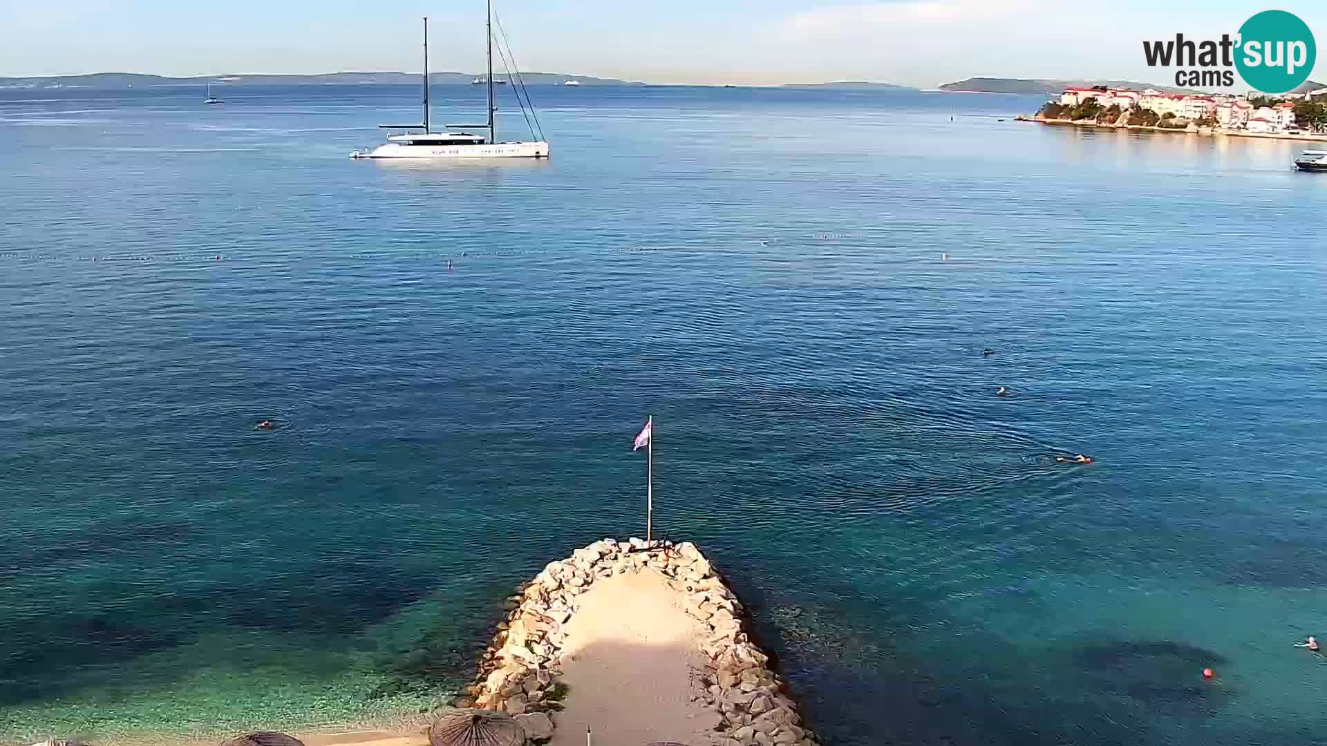 Webcam Playa de Podstrana – Vista en directo desde Hotel Split