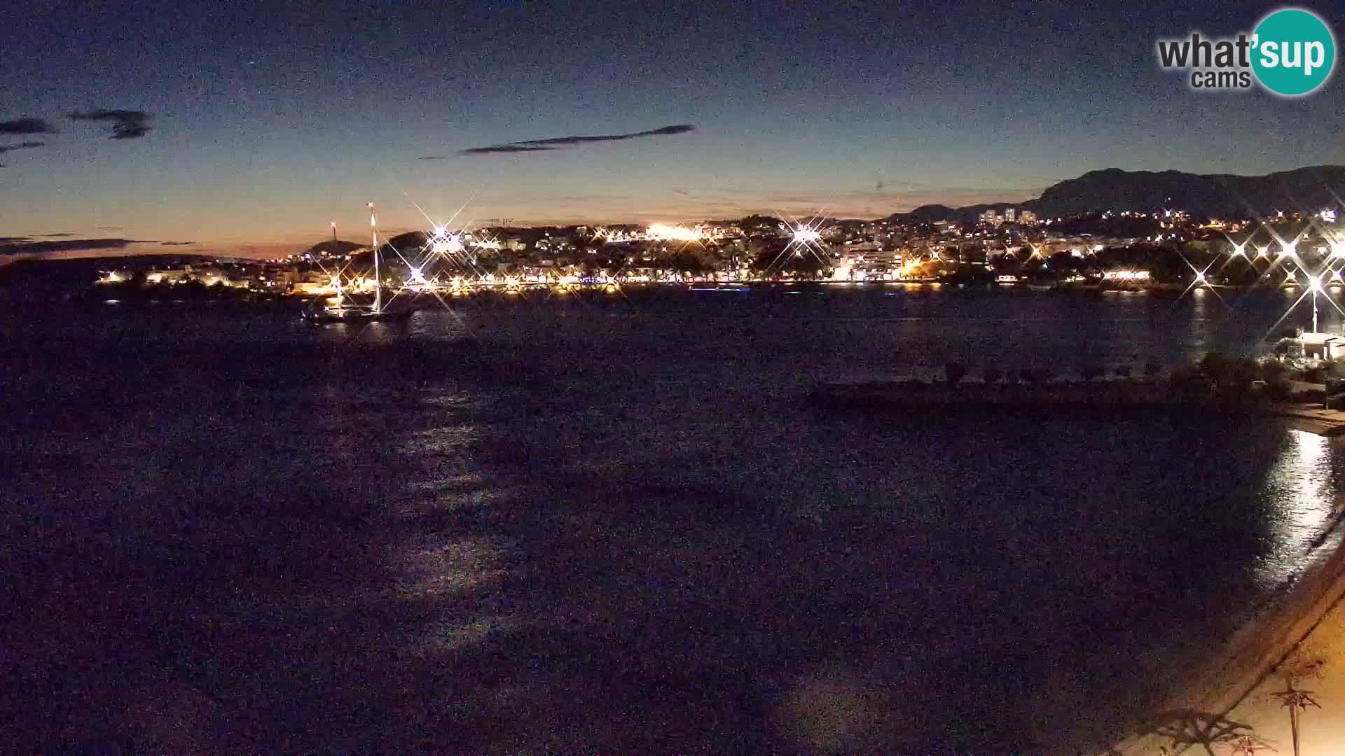 Podstrana Beach Webcam – Live View from Hotel Split