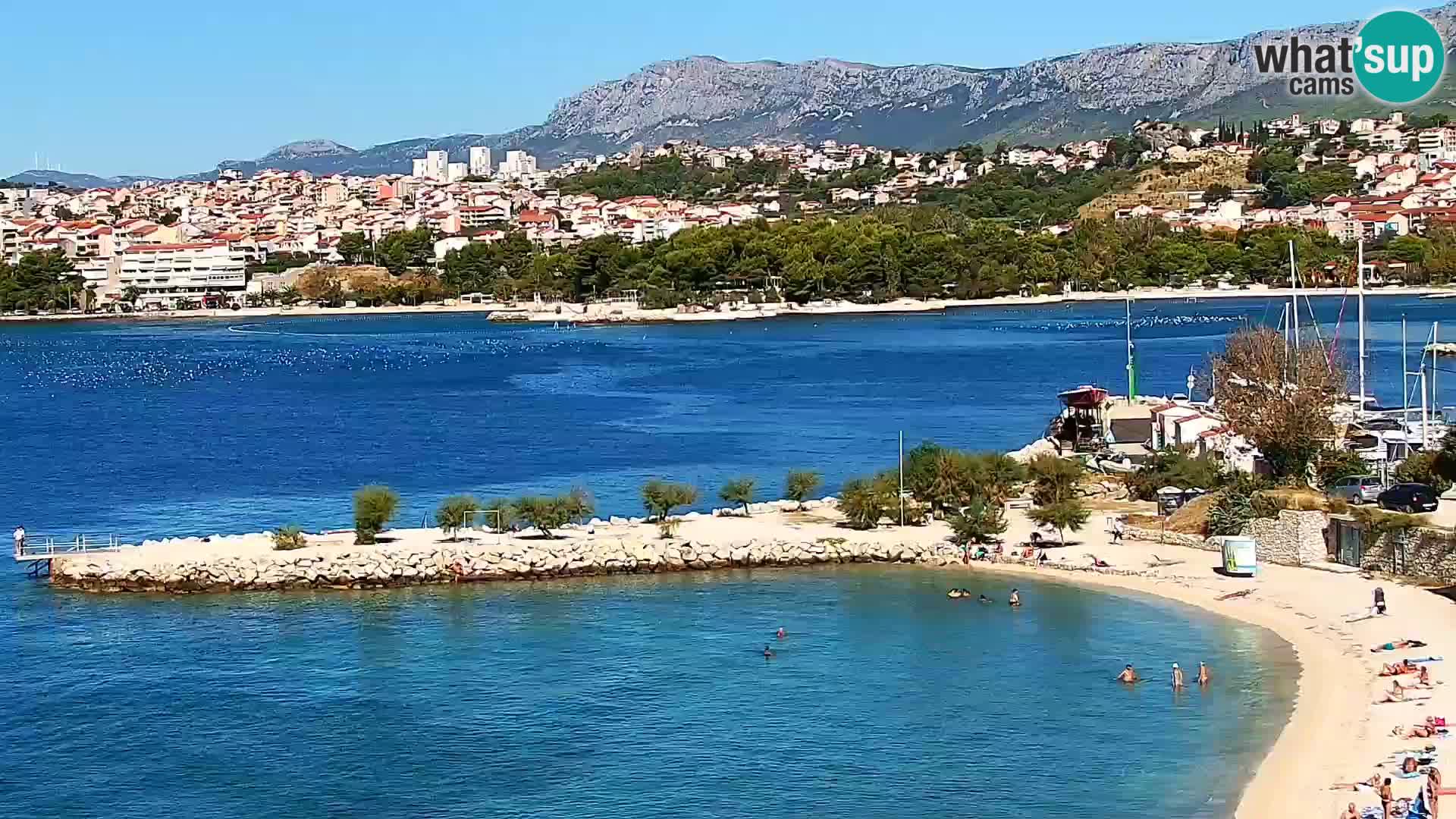 Podstrana Beach Webcam – Live View from Hotel Split