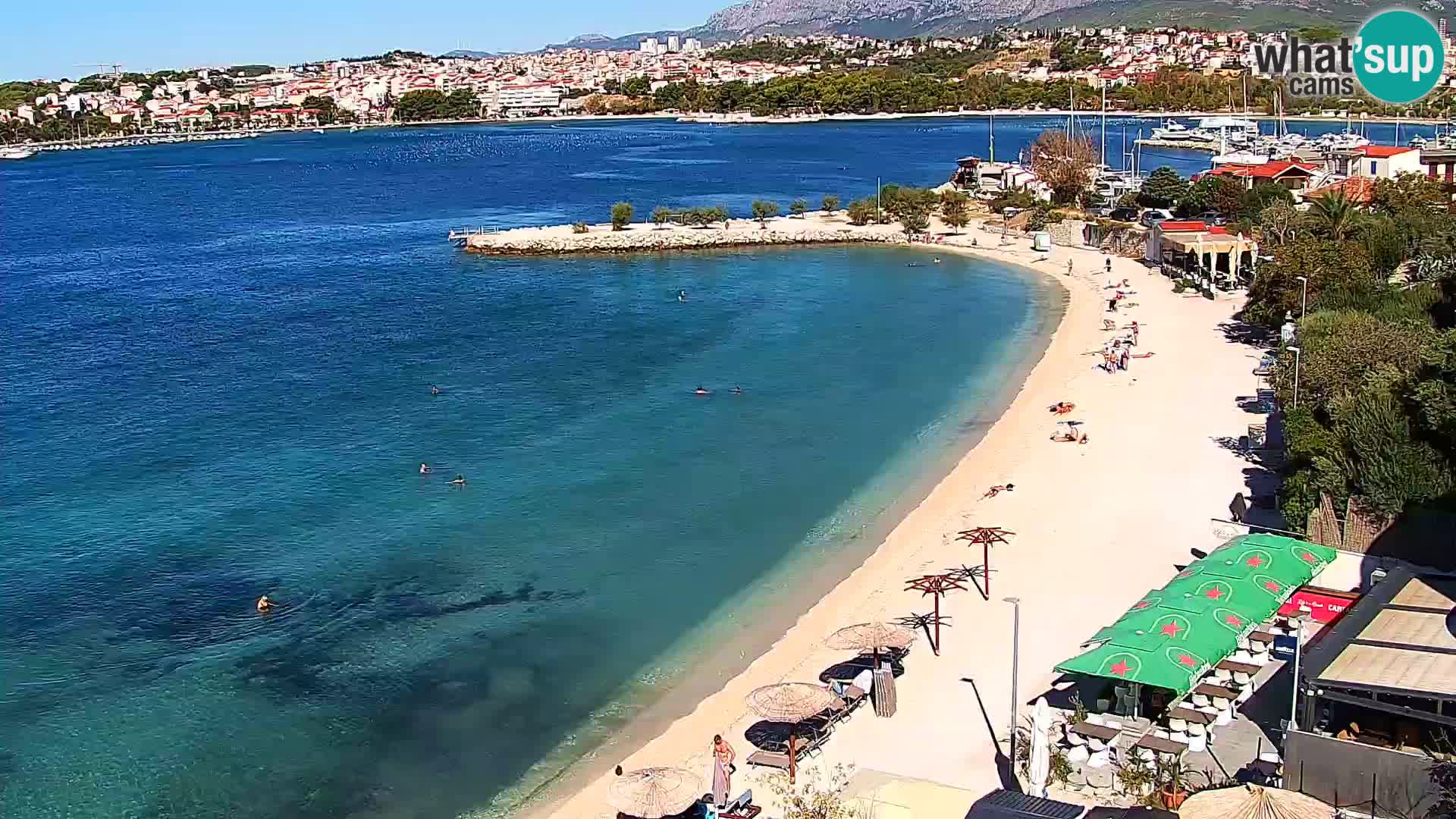 Podstrana Beach Webcam – Live View from Hotel Split