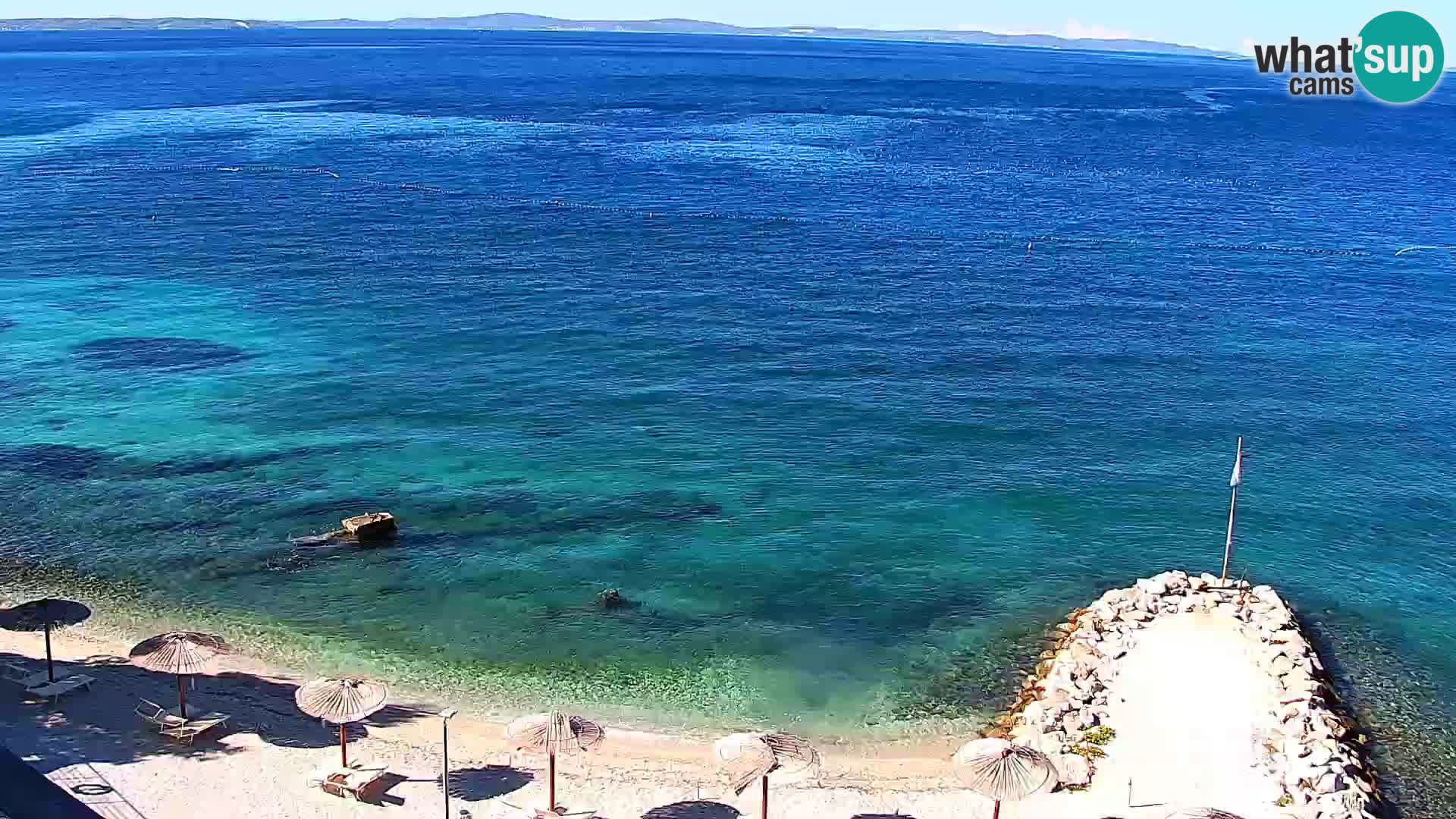 Podstrana Beach Webcam – Live View from Hotel Split