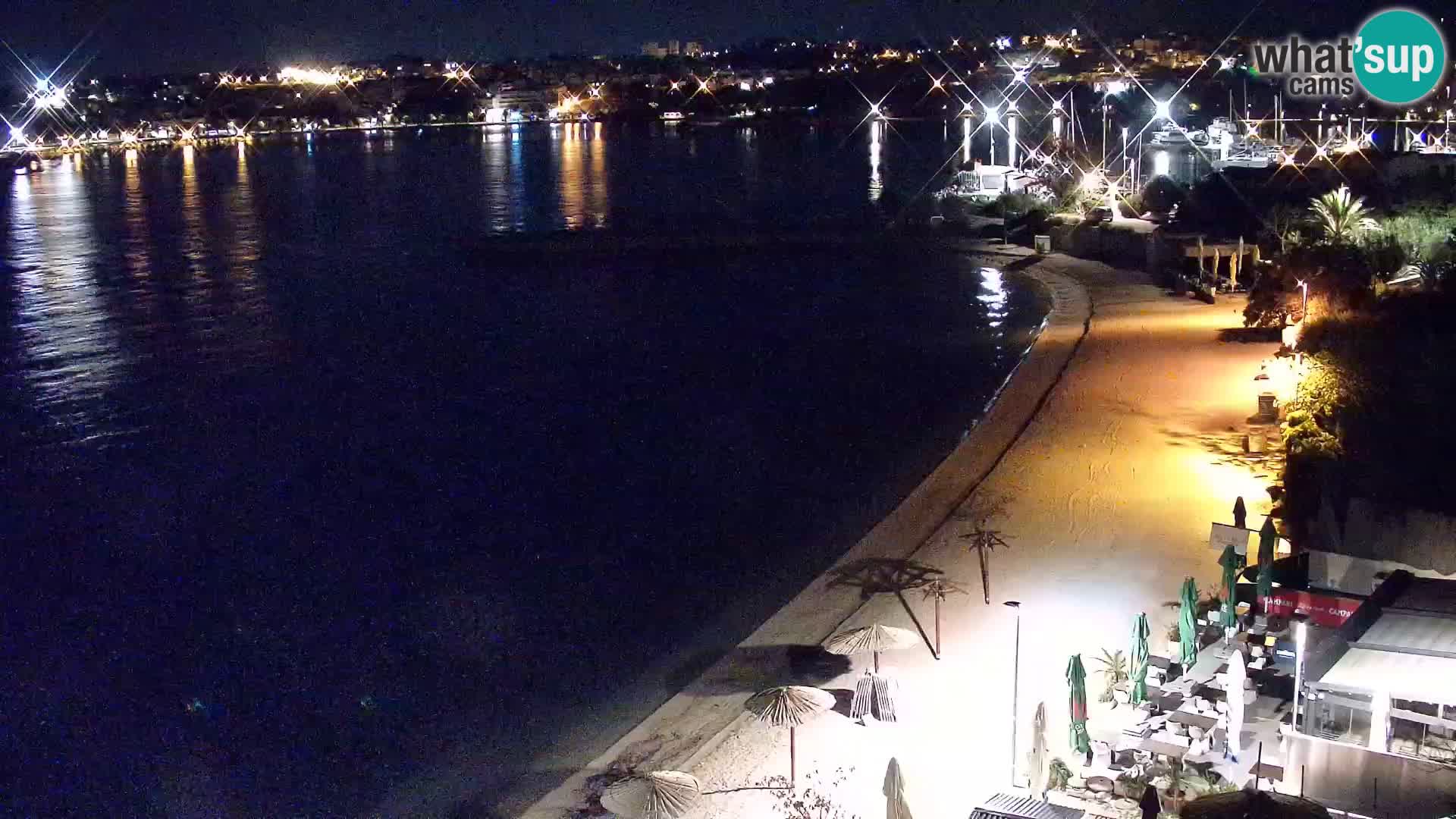 Spletna kamera Plaža Podstrana – Pogled v živo