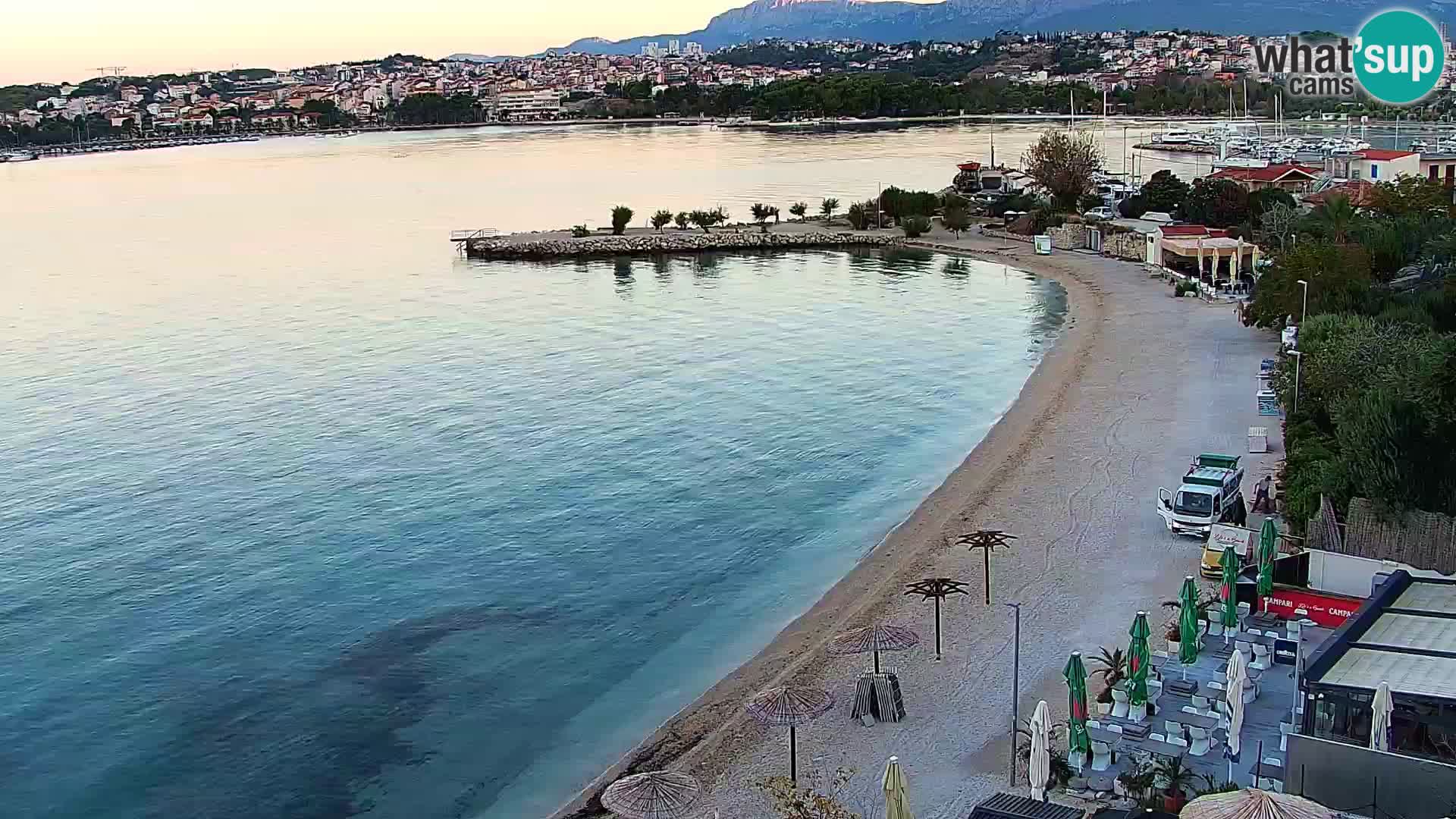 Webcam Playa de Podstrana – Vista en directo desde Hotel Split