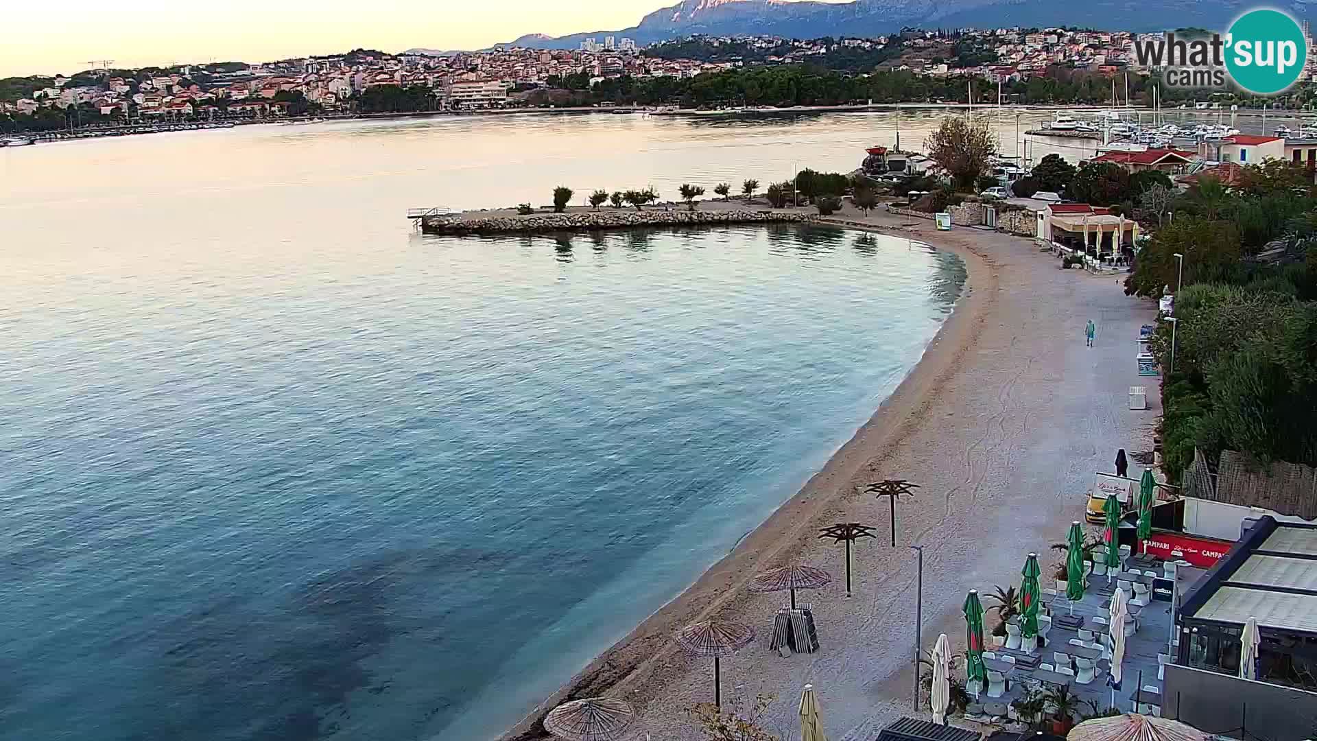 Webcam Playa de Podstrana – Vista en directo desde Hotel Split