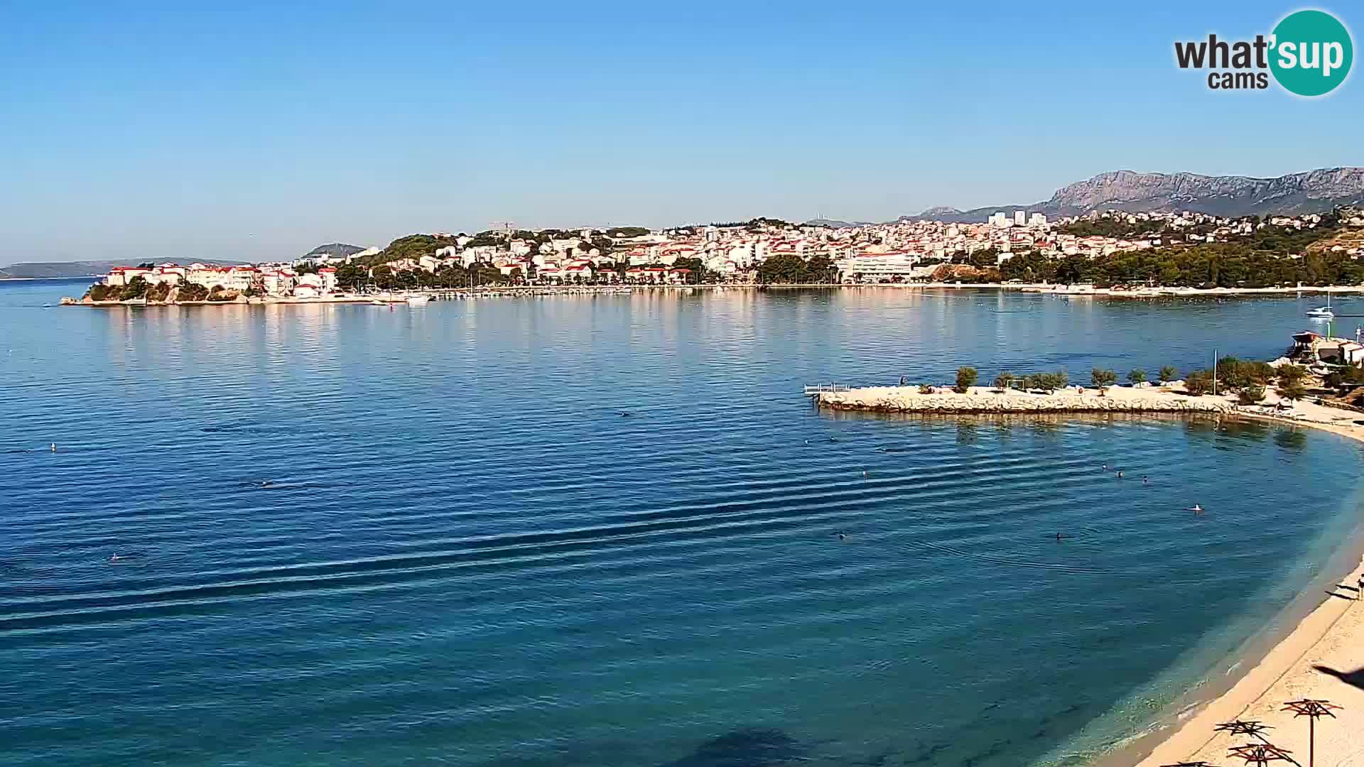 Podstrana Beach Webcam – Live View from Hotel Split