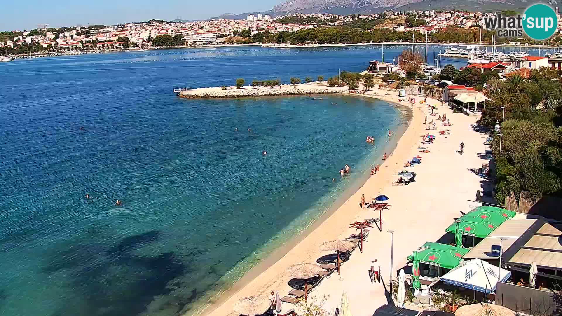 Podstrana Beach Webcam – Live View from Hotel Split