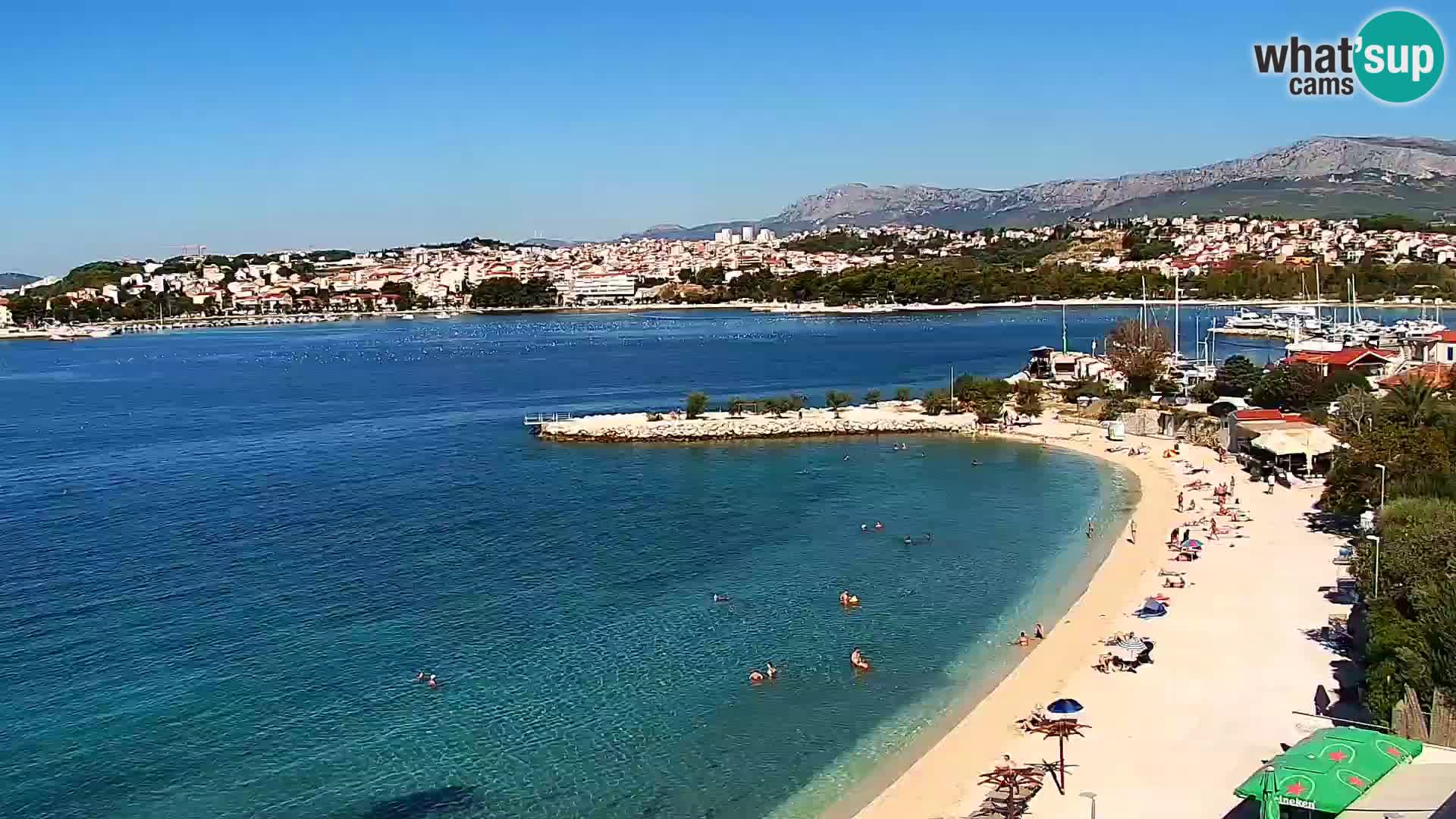 Podstrana Beach Webcam – Live View from Hotel Split
