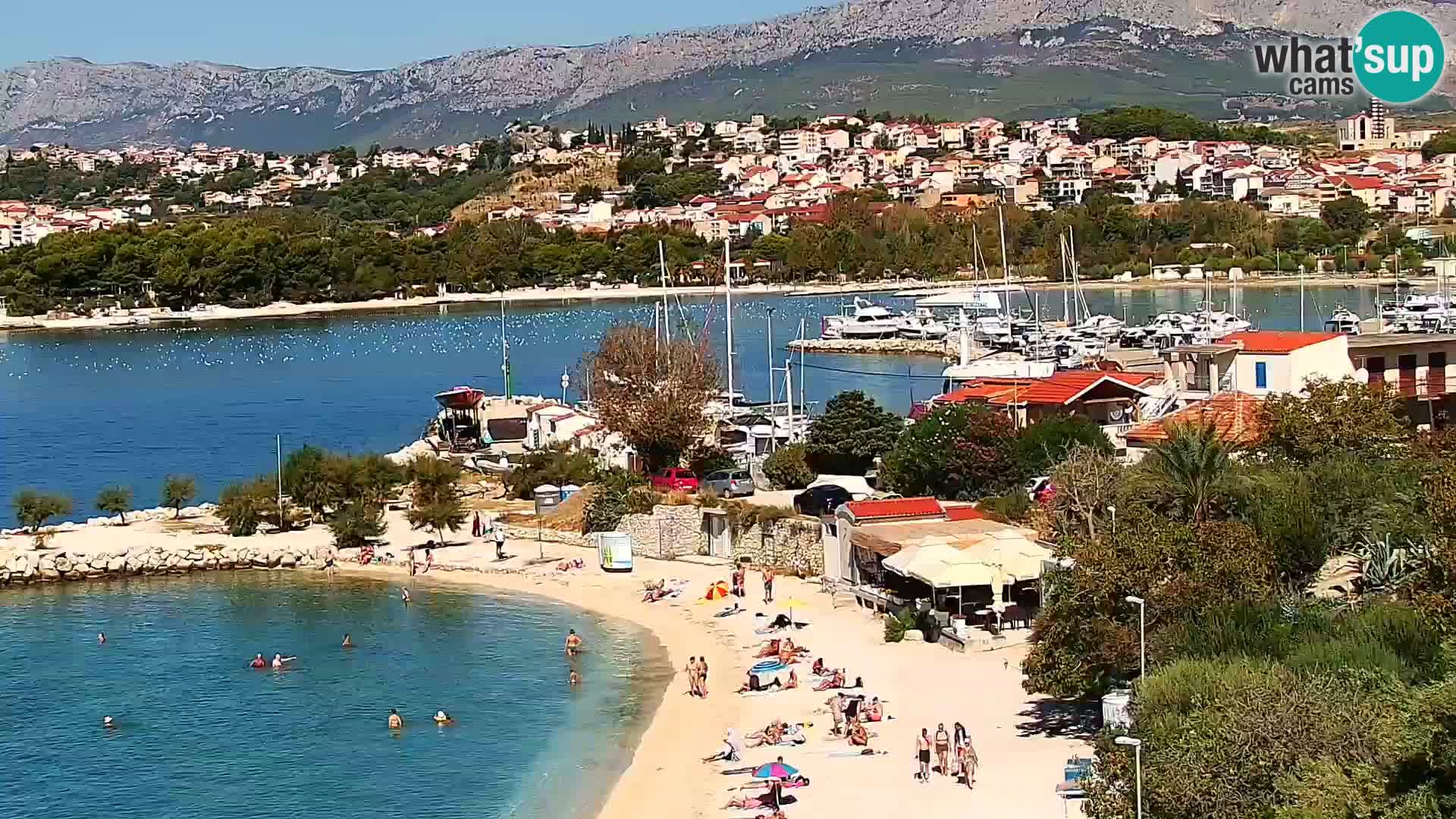 Podstrana Strand Webcam – Liveblick vom Hotel Split