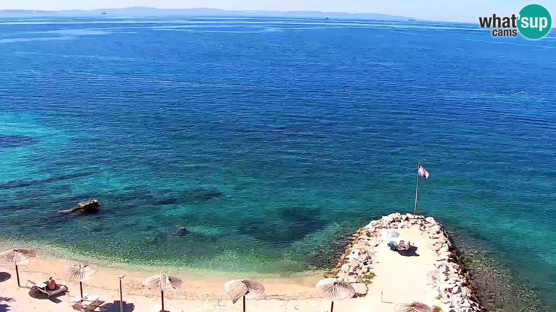 Webcam Spiaggia di Podstrana – Diretta dall’Hotel Split