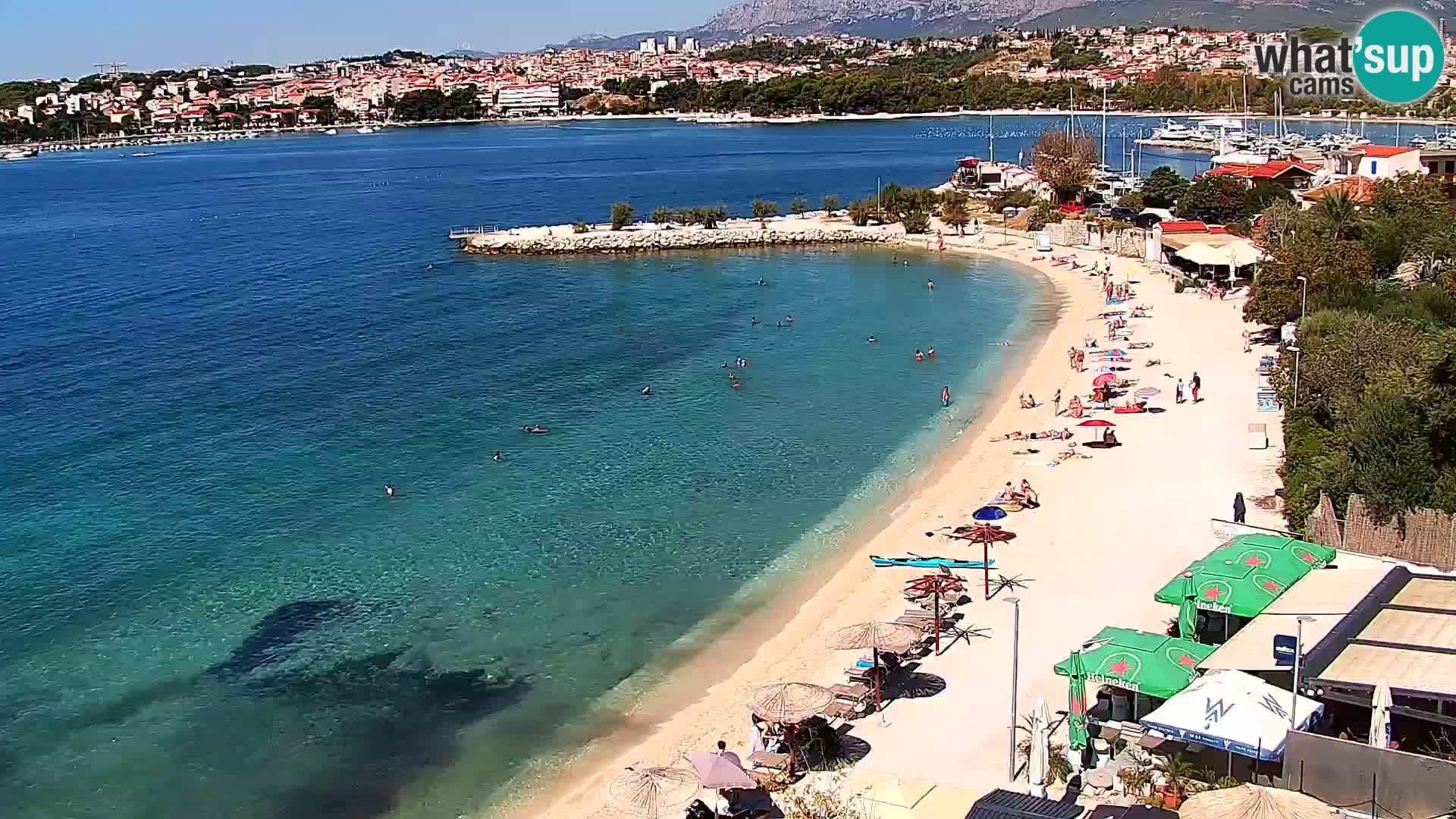 Webcam Spiaggia di Podstrana – Diretta dall’Hotel Split
