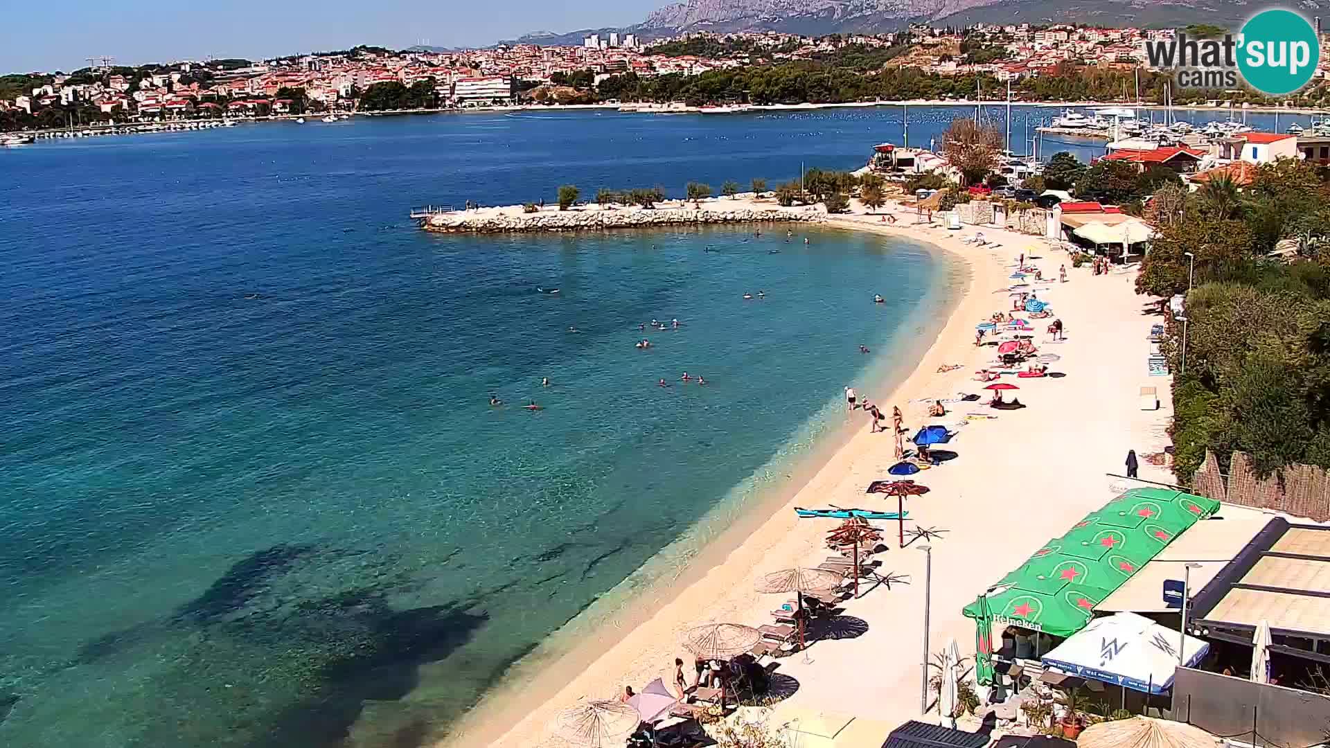 Podstrana Beach Webcam – Live View from Hotel Split