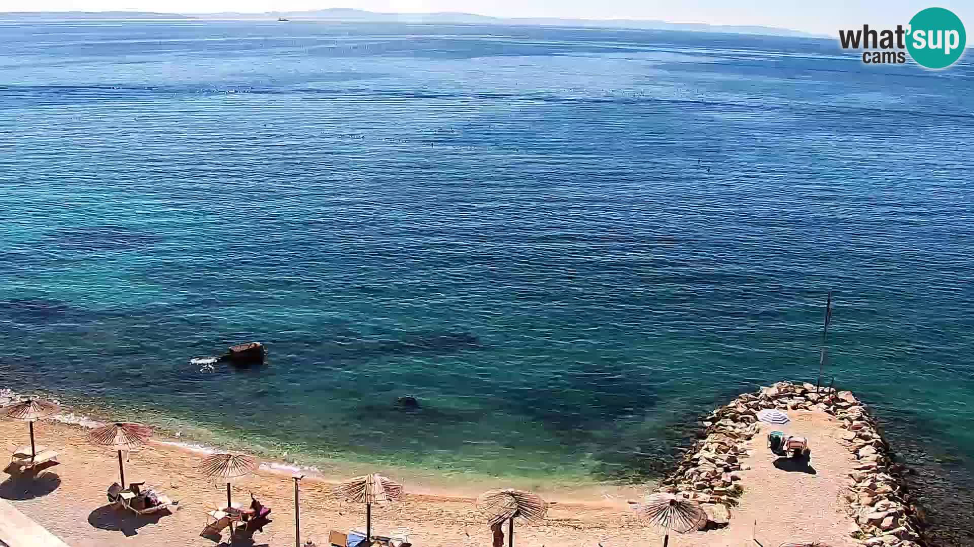 Podstrana Strand Webcam – Liveblick vom Hotel Split