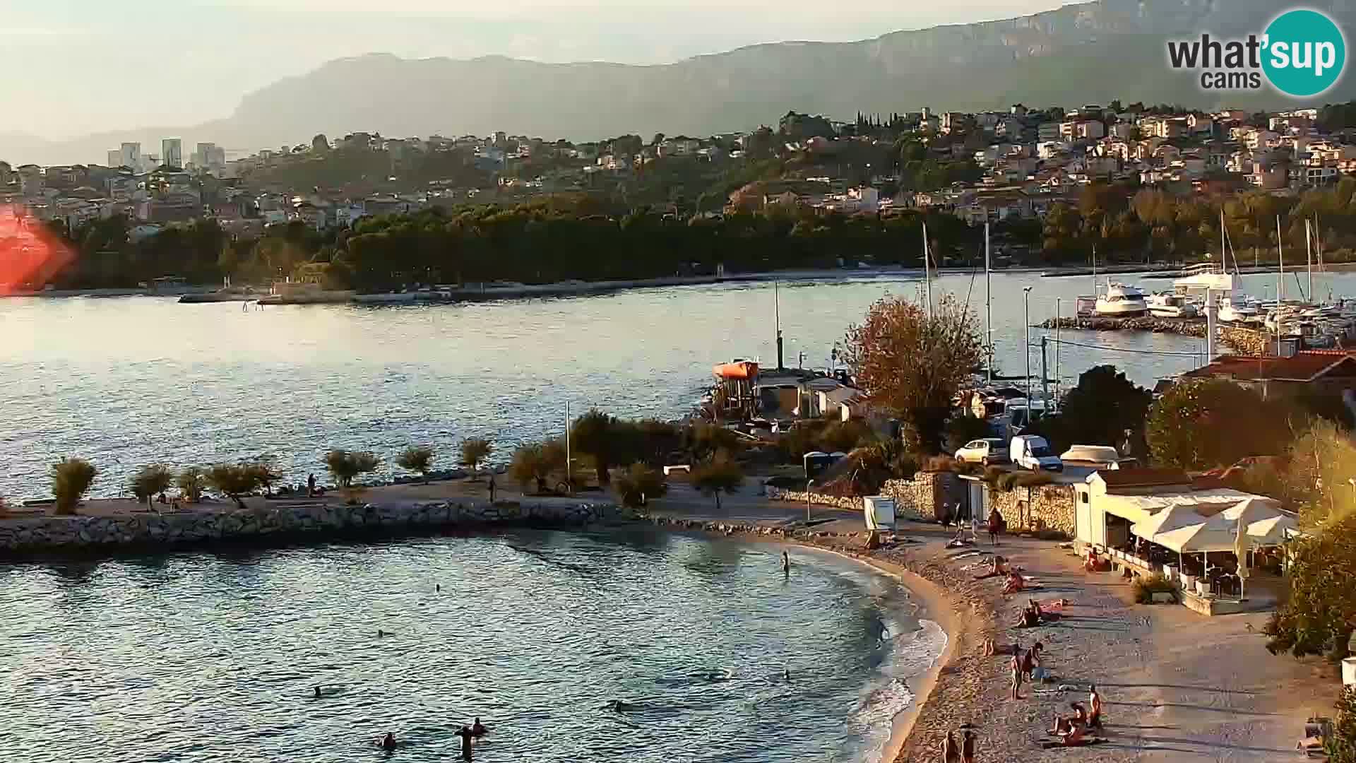 Podstrana Strand Webcam – Liveblick vom Hotel Split