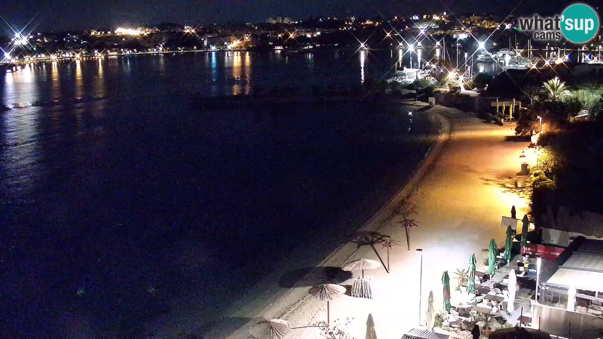 Webcam plage de Podstrana – Vue en direct depuis Hotel Split
