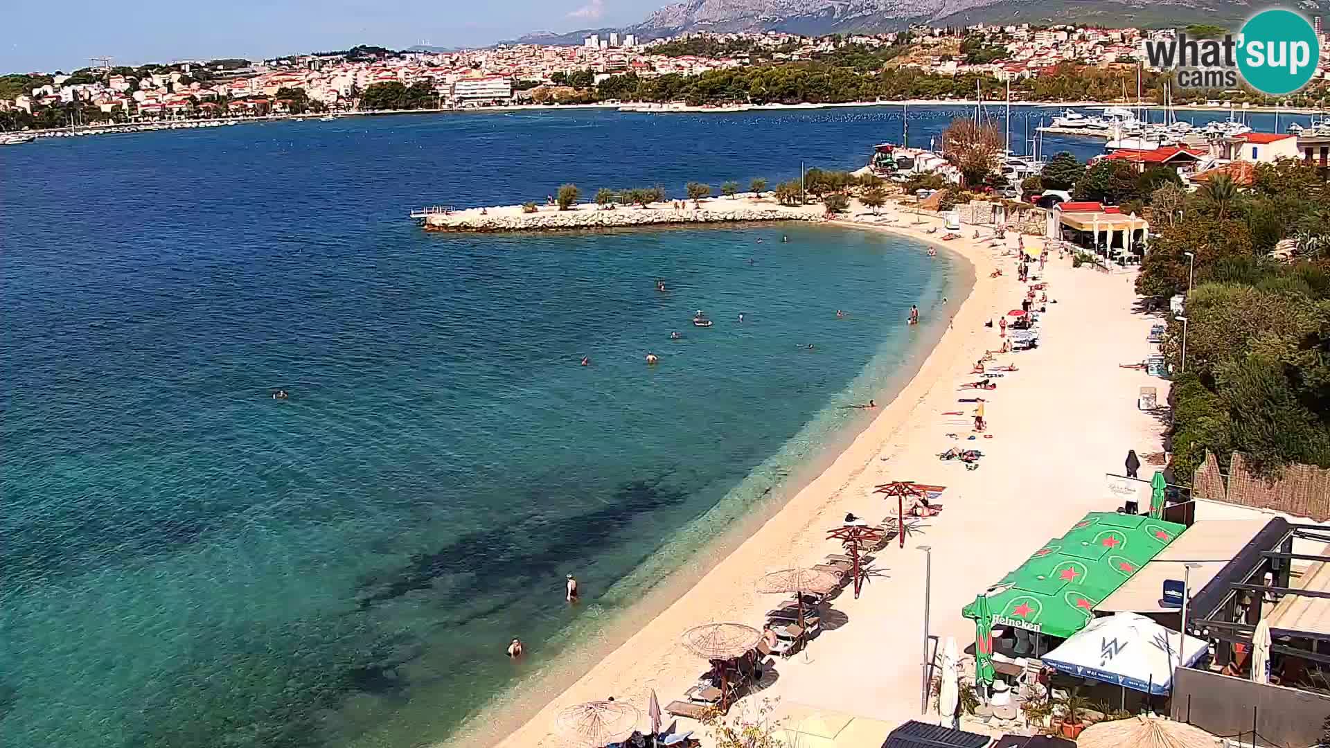 Podstrana Beach Webcam – Live View from Hotel Split