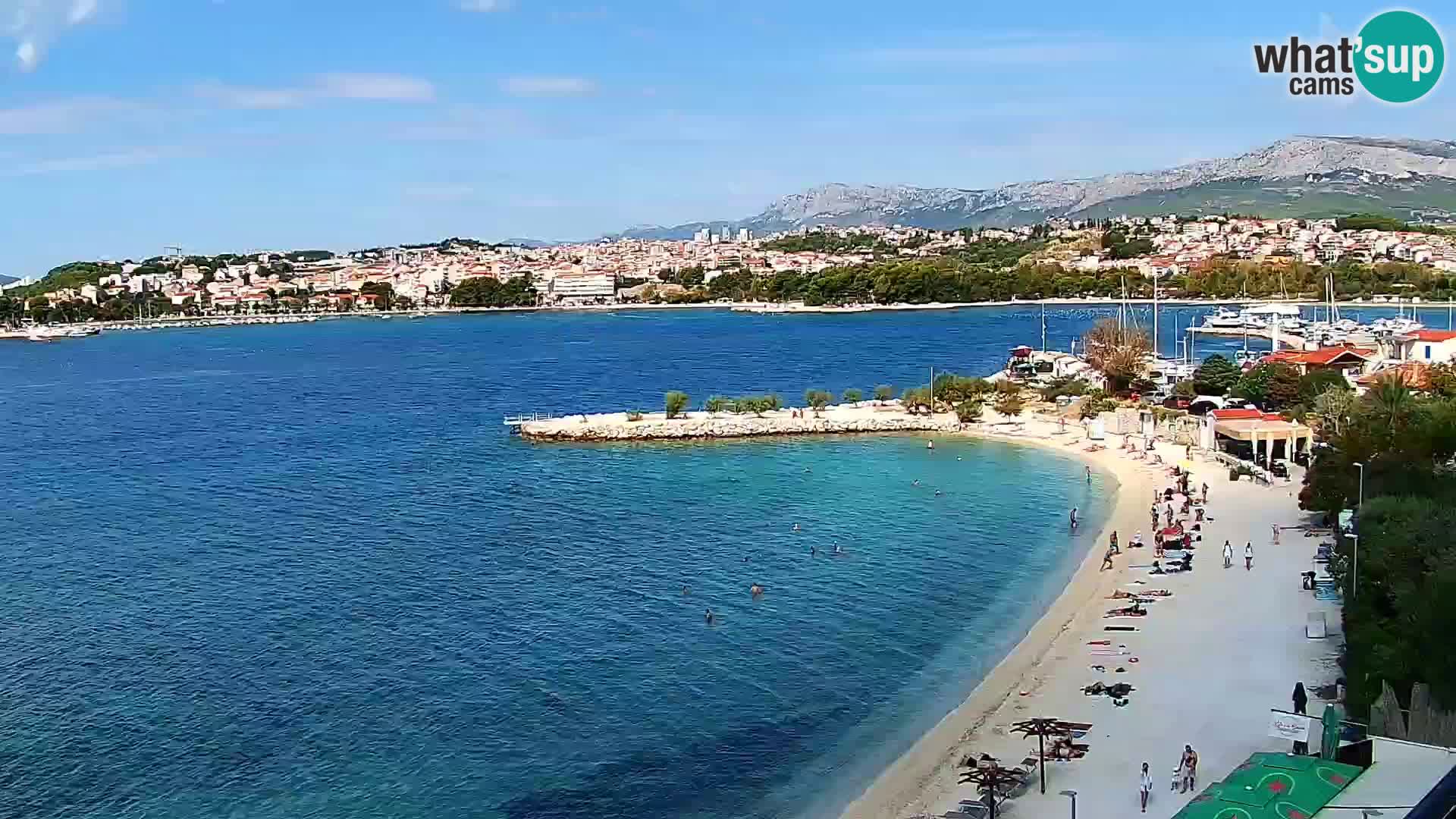 Podstrana Strand Webcam – Liveblick vom Hotel Split