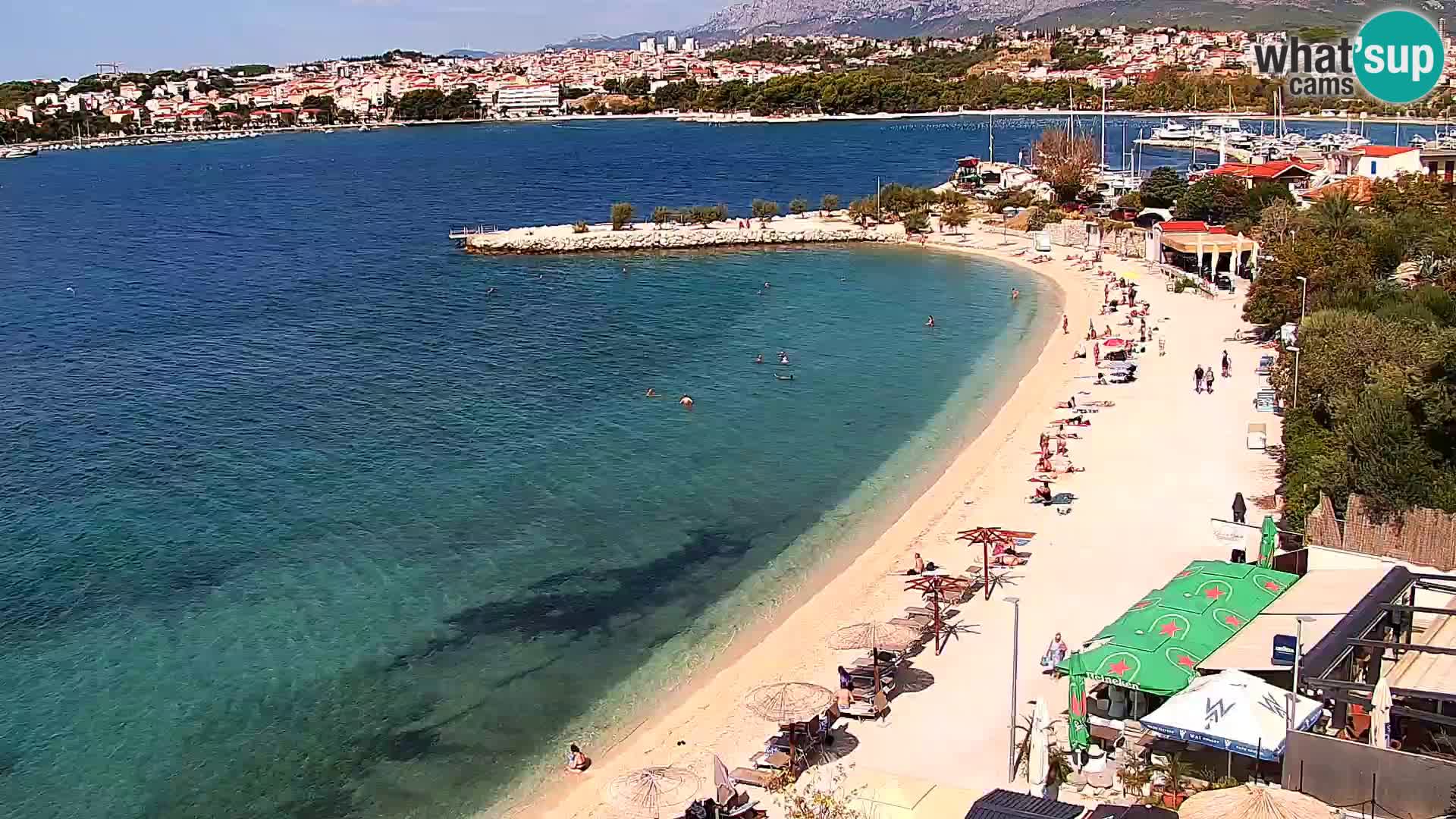 Webcam Spiaggia di Podstrana – Diretta dall’Hotel Split