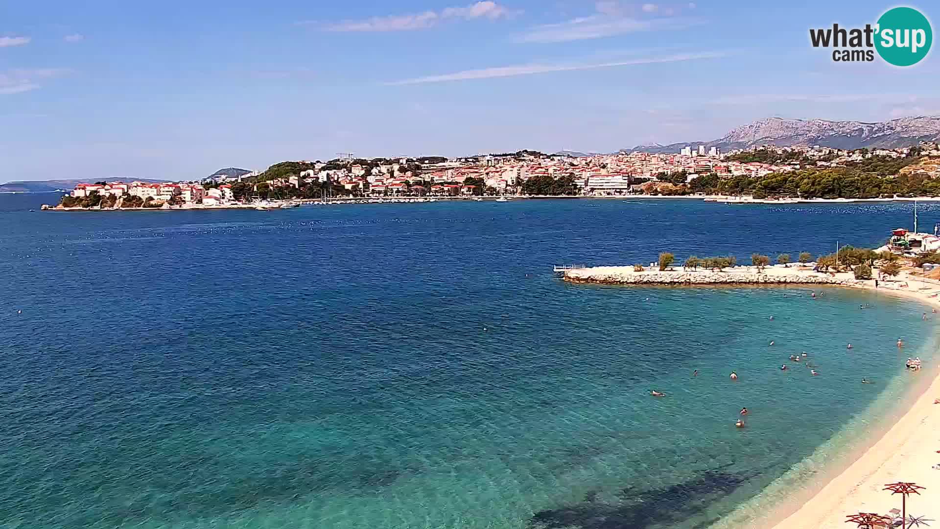 Podstrana Beach Webcam – Live View from Hotel Split