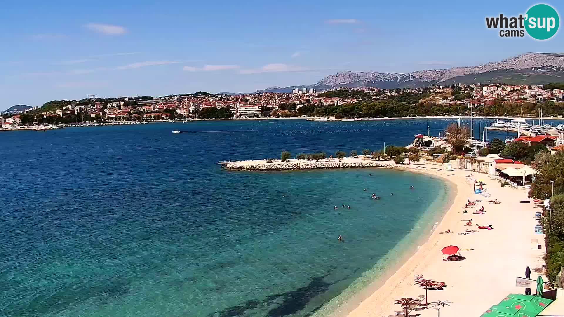 Podstrana Beach Webcam – Live View from Hotel Split