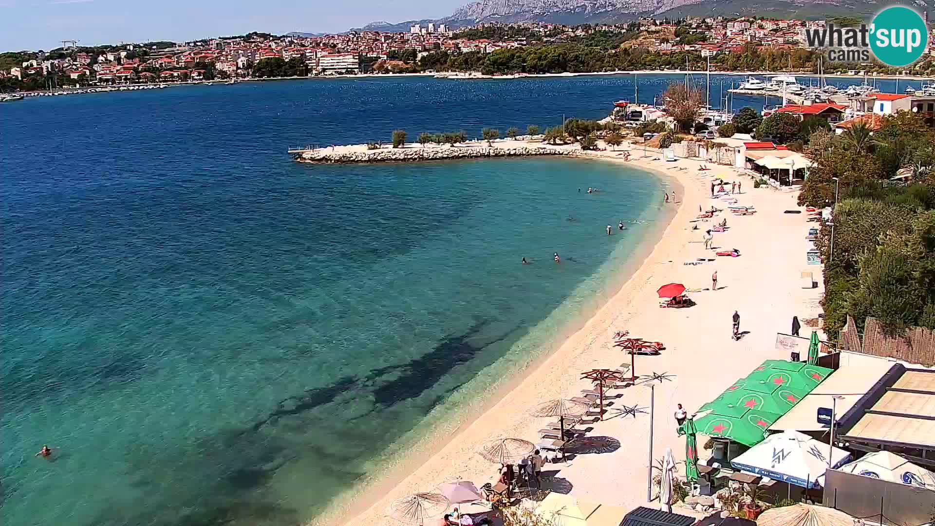 Webcam Spiaggia di Podstrana – Diretta dall’Hotel Split
