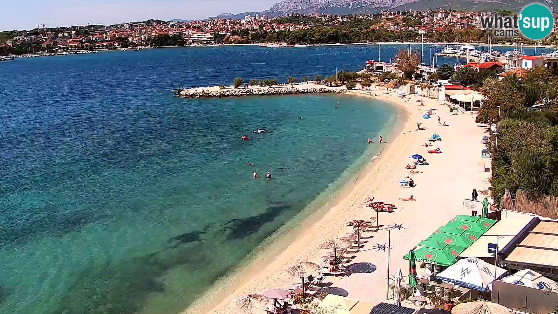 Webcam Spiaggia di Podstrana – Diretta dall’Hotel Split