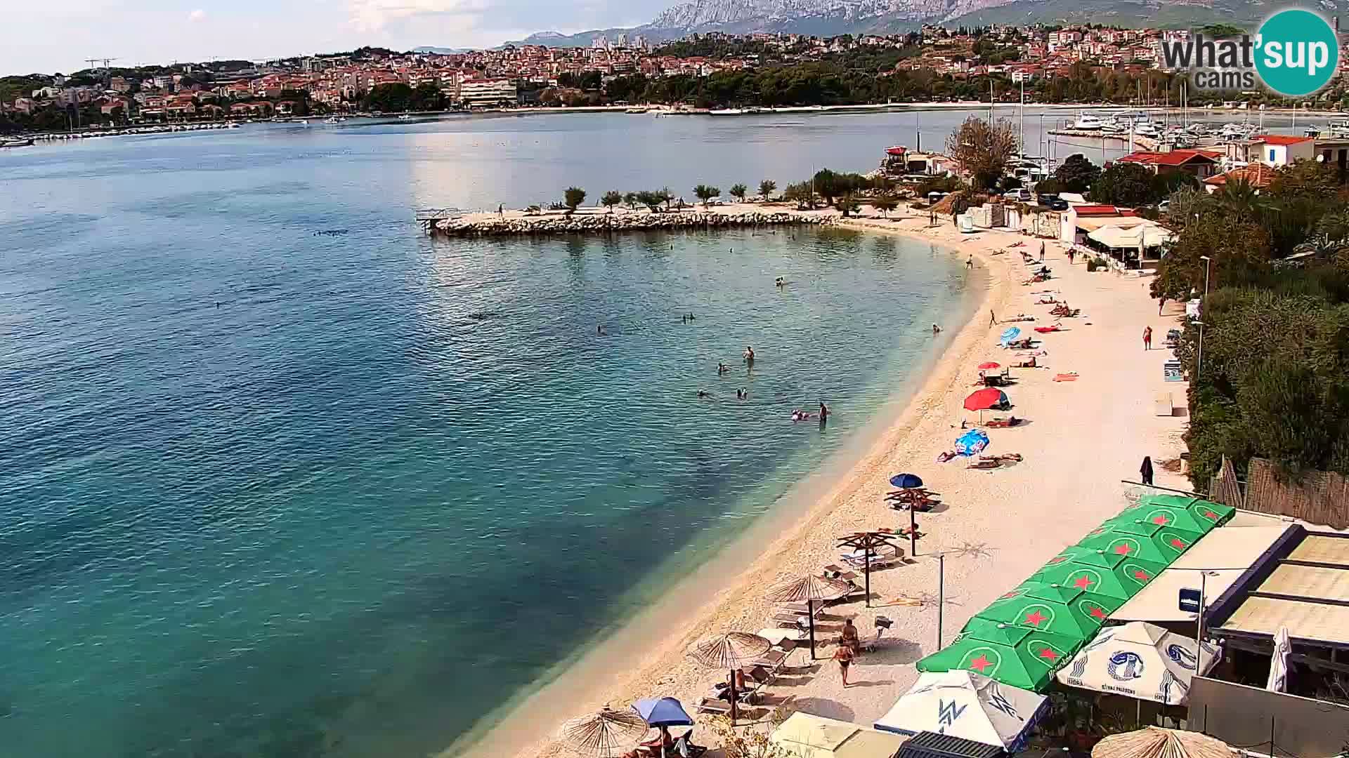 Webcam Spiaggia di Podstrana – Diretta dall’Hotel Split