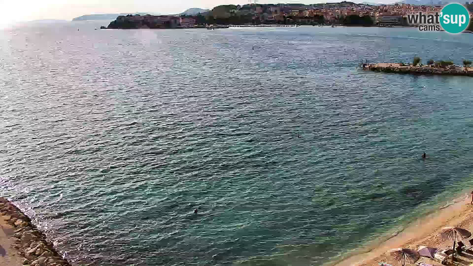 Webcam plage de Podstrana – Vue en direct depuis Hotel Split