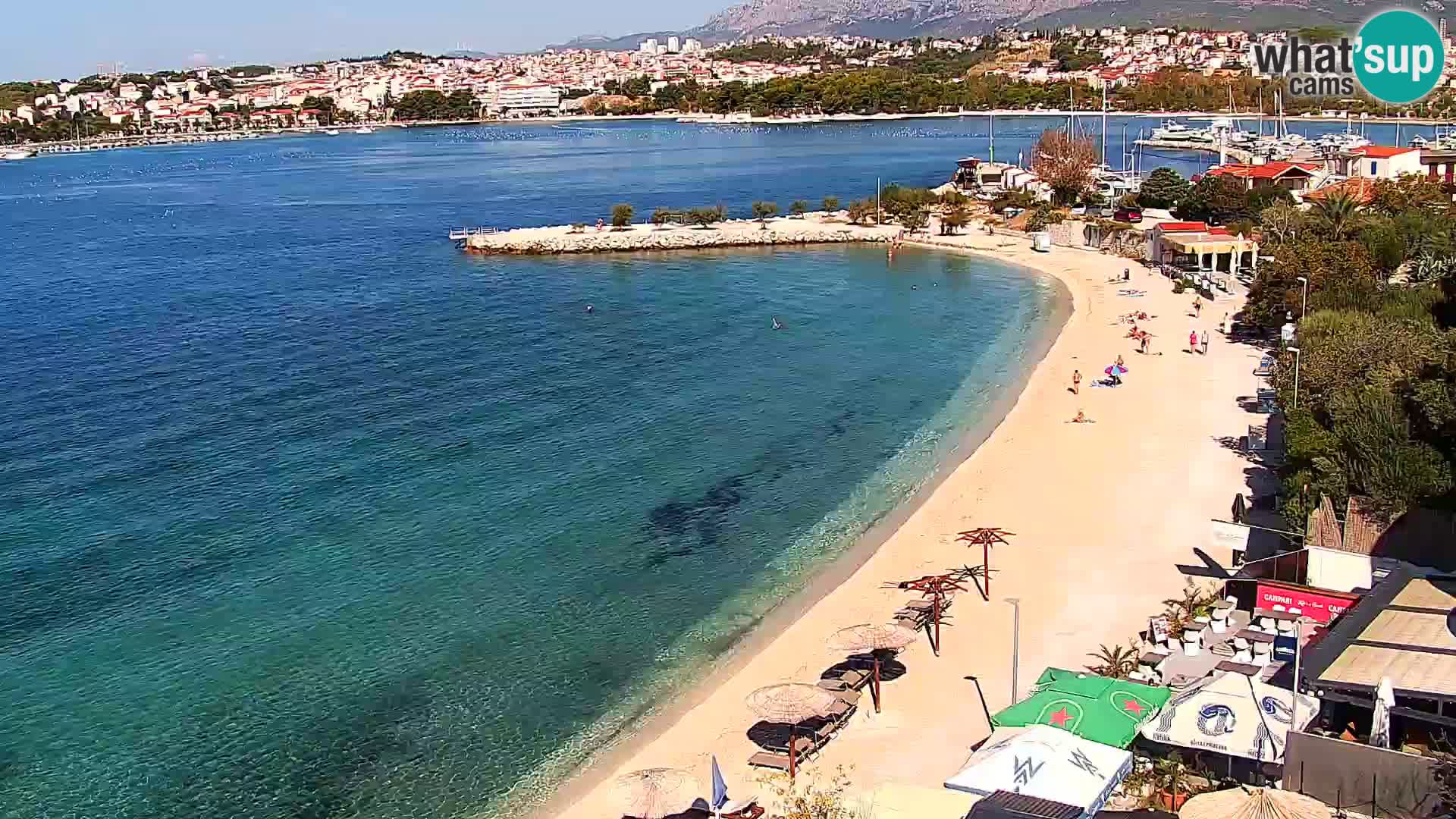 Podstrana Beach Webcam – Live View from Hotel Split
