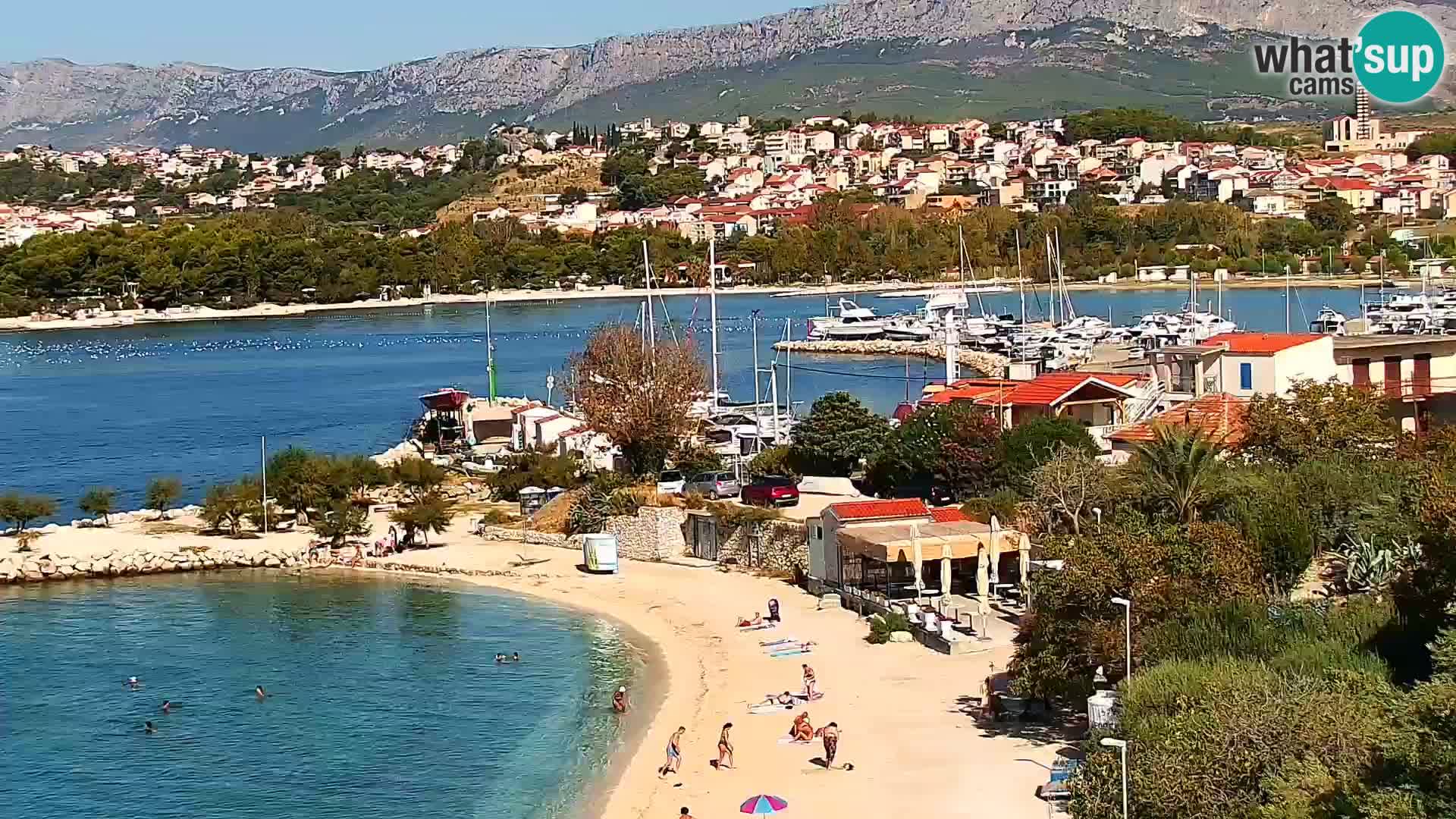 Podstrana Beach Webcam – Live View from Hotel Split