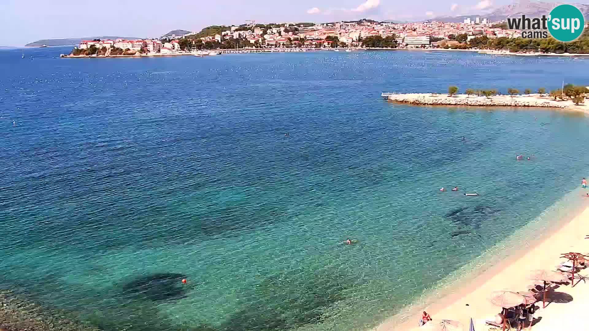 Webcam plage de Podstrana – Vue en direct depuis Hotel Split