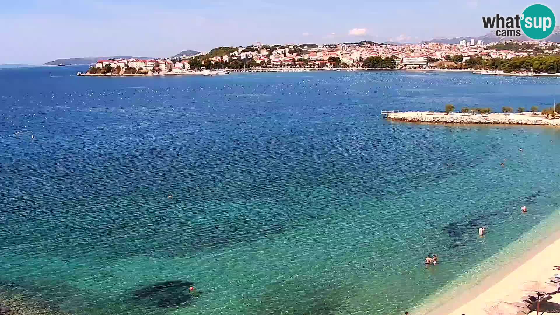 Webcam Playa de Podstrana – Vista en directo desde Hotel Split