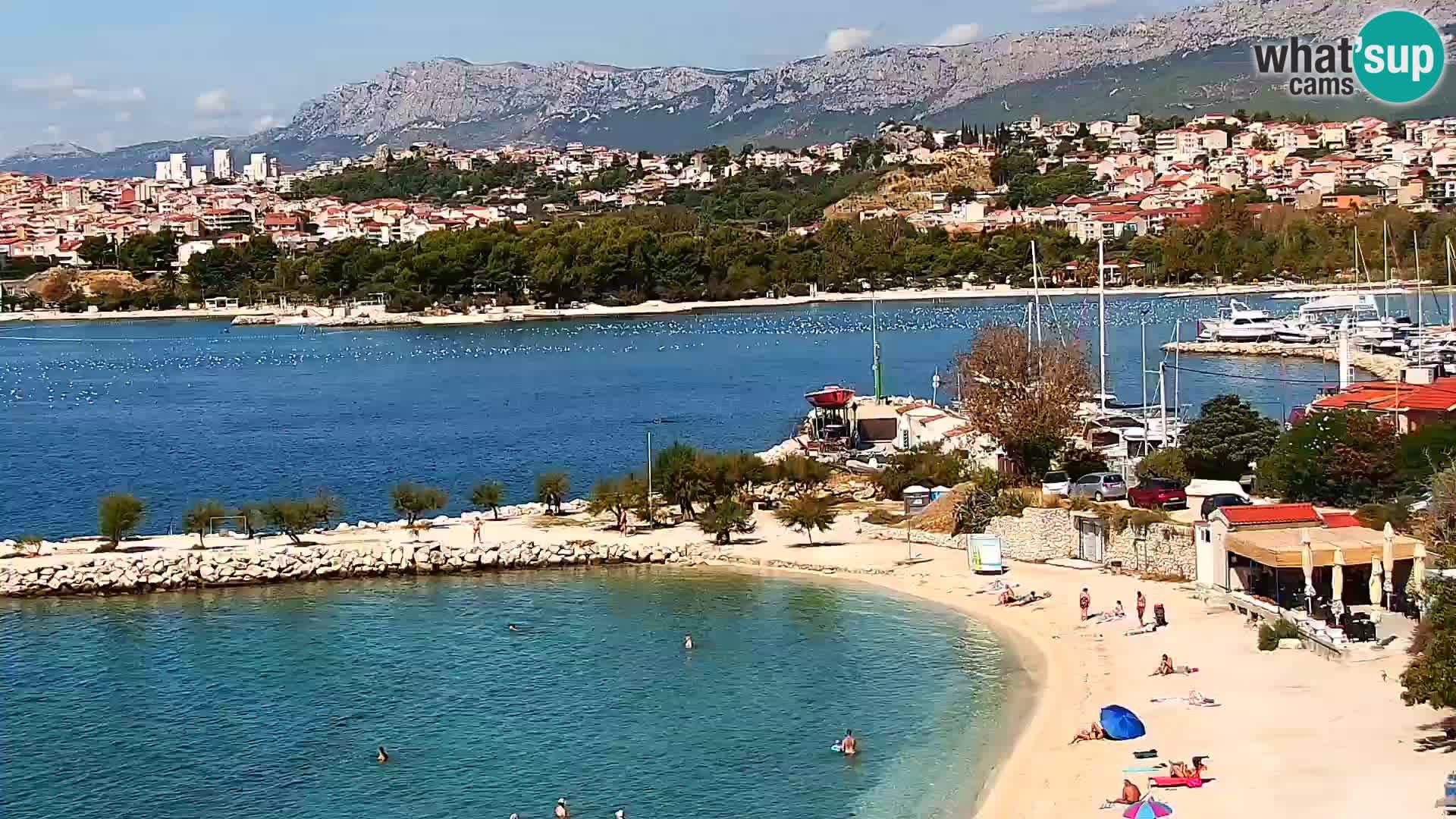 Podstrana Strand Webcam – Liveblick vom Hotel Split