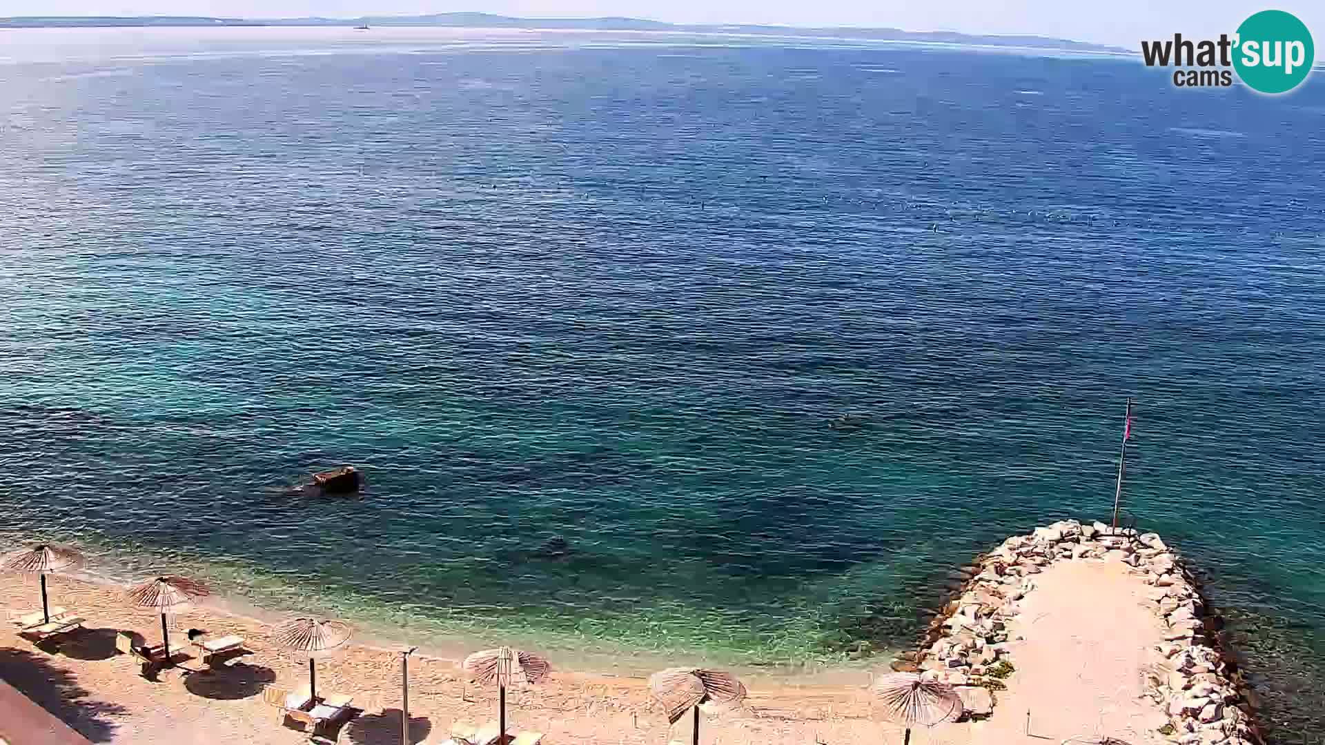 Webcam plage de Podstrana – Vue en direct depuis Hotel Split